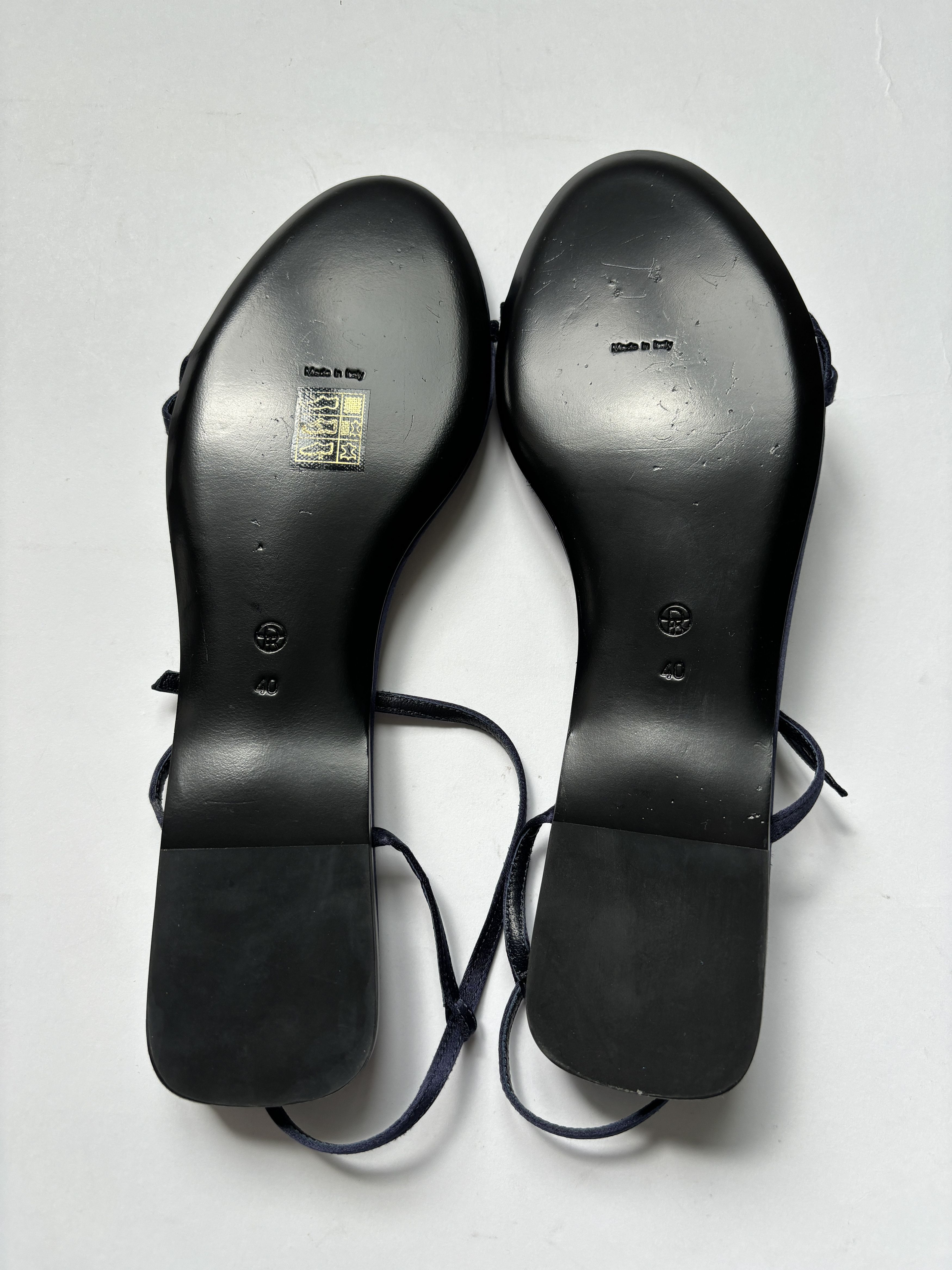 The Row ⚡️QUICK SALE⚡️The Row Navy Bare Flat Strappy Sandal Size US 10 / IT 40 - 9 Thumbnail