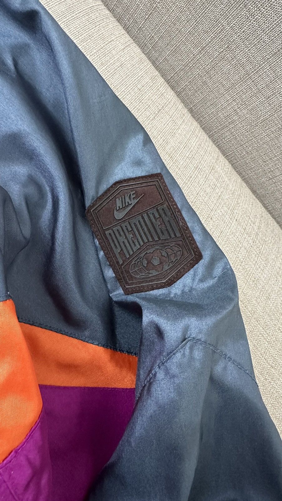 Nike × Vintage Windbreaker Nike Premier 80’s Size US L / EU 52-54 / 3 - 5 Thumbnail