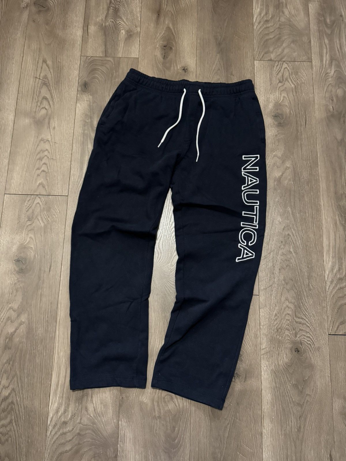 Nautica × Vintage nautica sweatpants Size US 34 / EU 50 - 1 Thumbnail