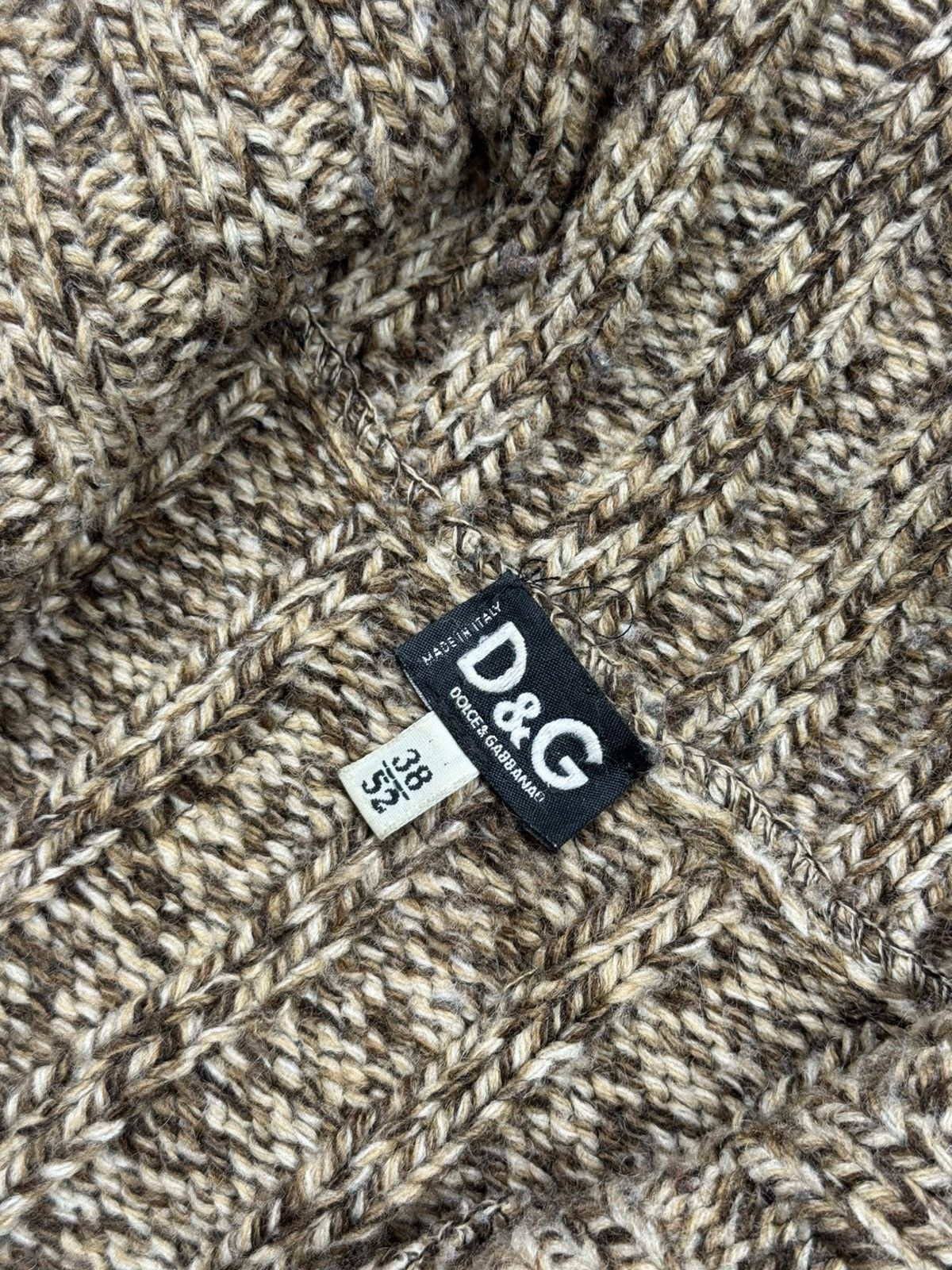 Dolce & Gabbana Dolce & Gabbana Ribbed Zip-Up Sweater Size US S / EU 44-46 / 1 - 8 Thumbnail