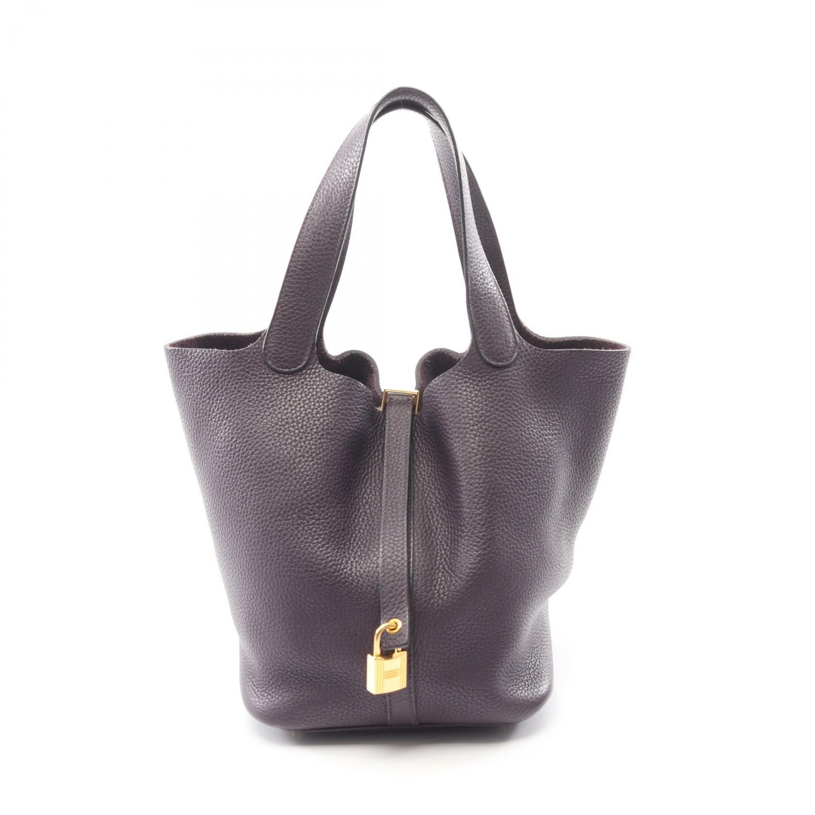 Hermes Hermes Hermes Picotin Lock MM Taurillon Clemence Handbag Leather Handbag D DUTY FREE for USA Size ONE SIZE - 1 Thumbnail