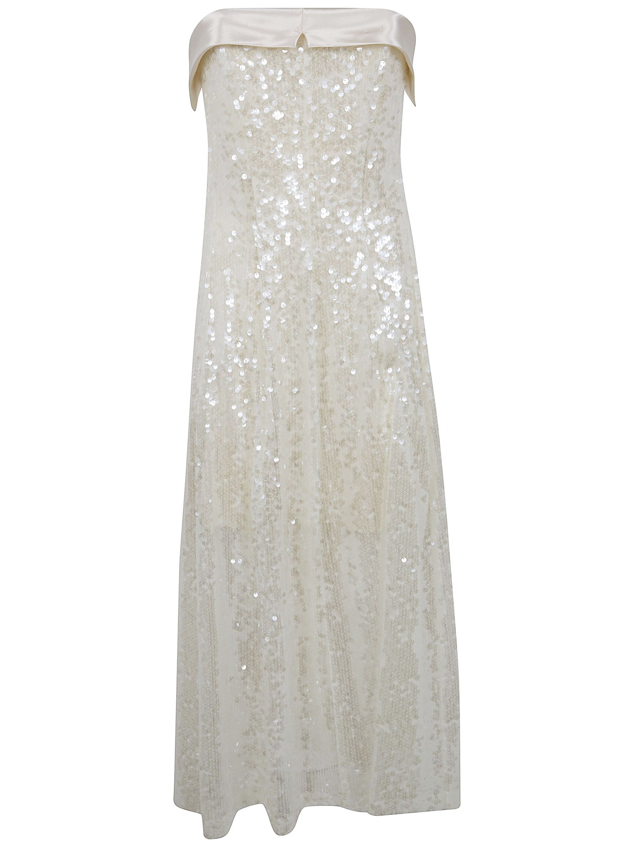 Alberta Ferretti MIDI SEQUINS DRESS Size M / US 6-8 / IT 42-44 - 1 Thumbnail
