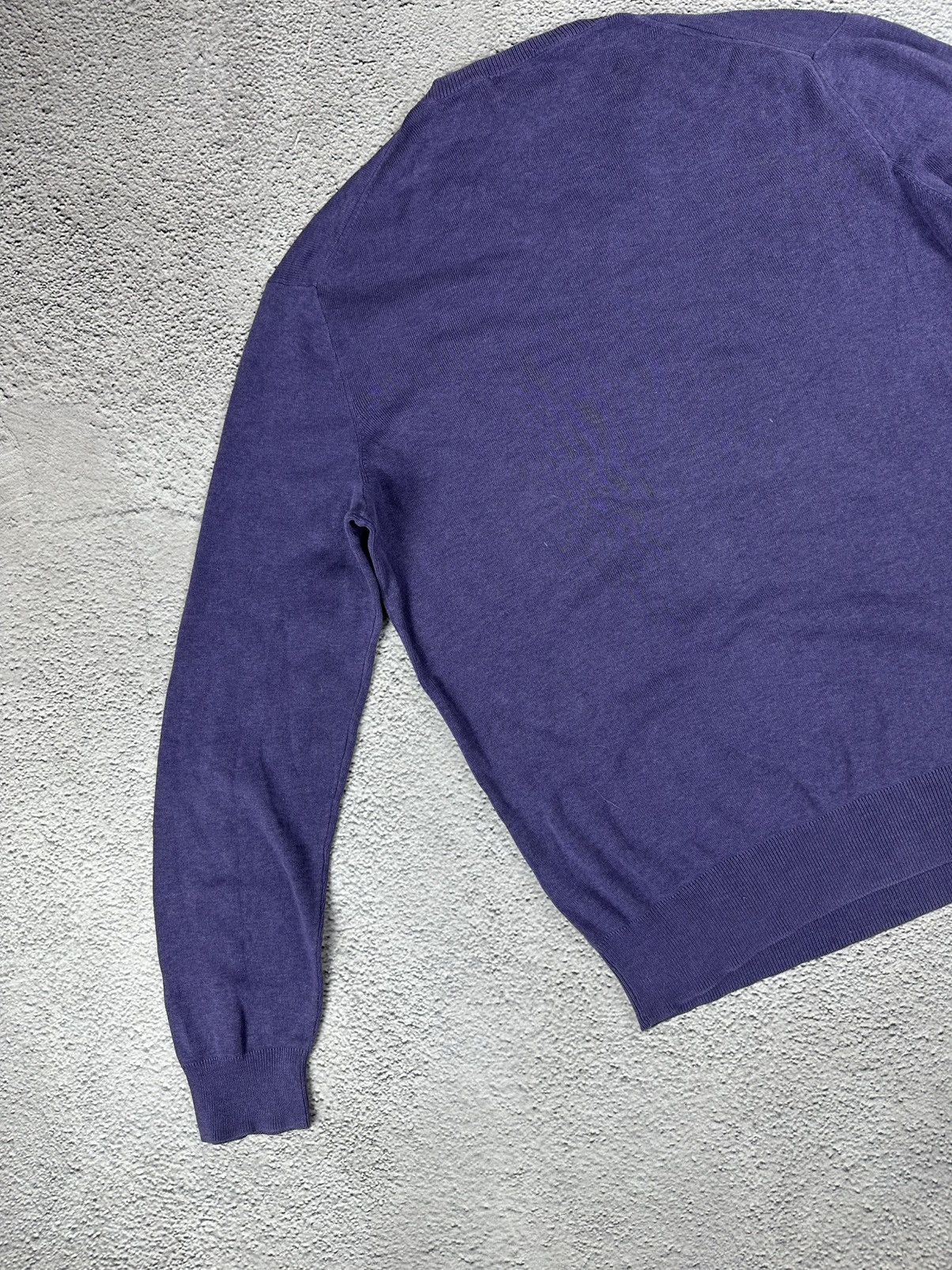 Polo Ralph Lauren Vintage Polo by Ralph Lauren Knit V-Neck Pullover Old Money Size US S / EU 44-46 / 1 - 6 Thumbnail