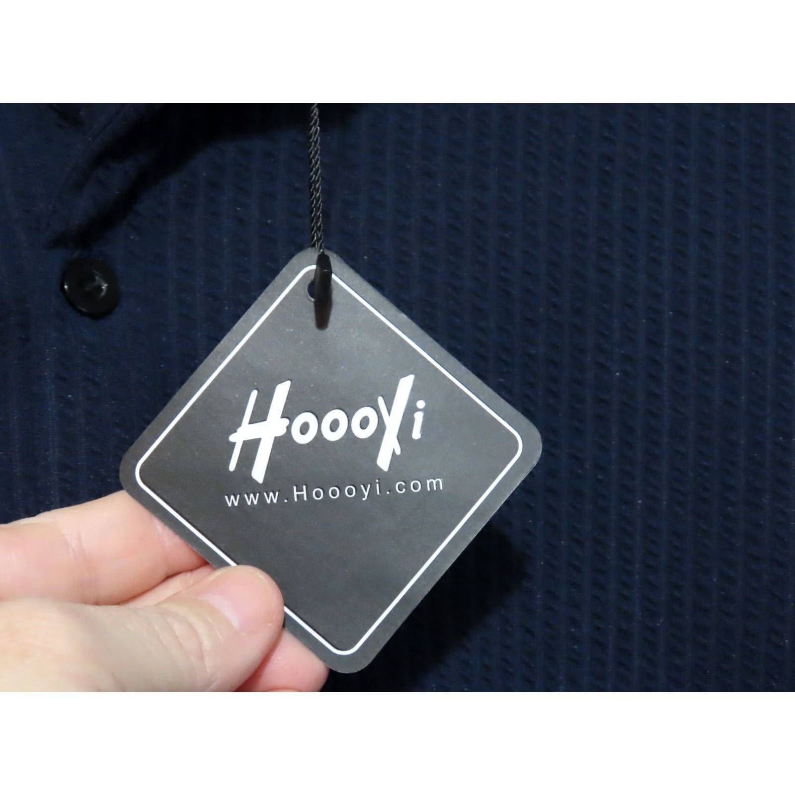 Vintage VINTAGE Hoooyi Mens XL Black Ribbed Button-Up Shirt NWT Size US XL / EU 56 / 4 - 4 Thumbnail