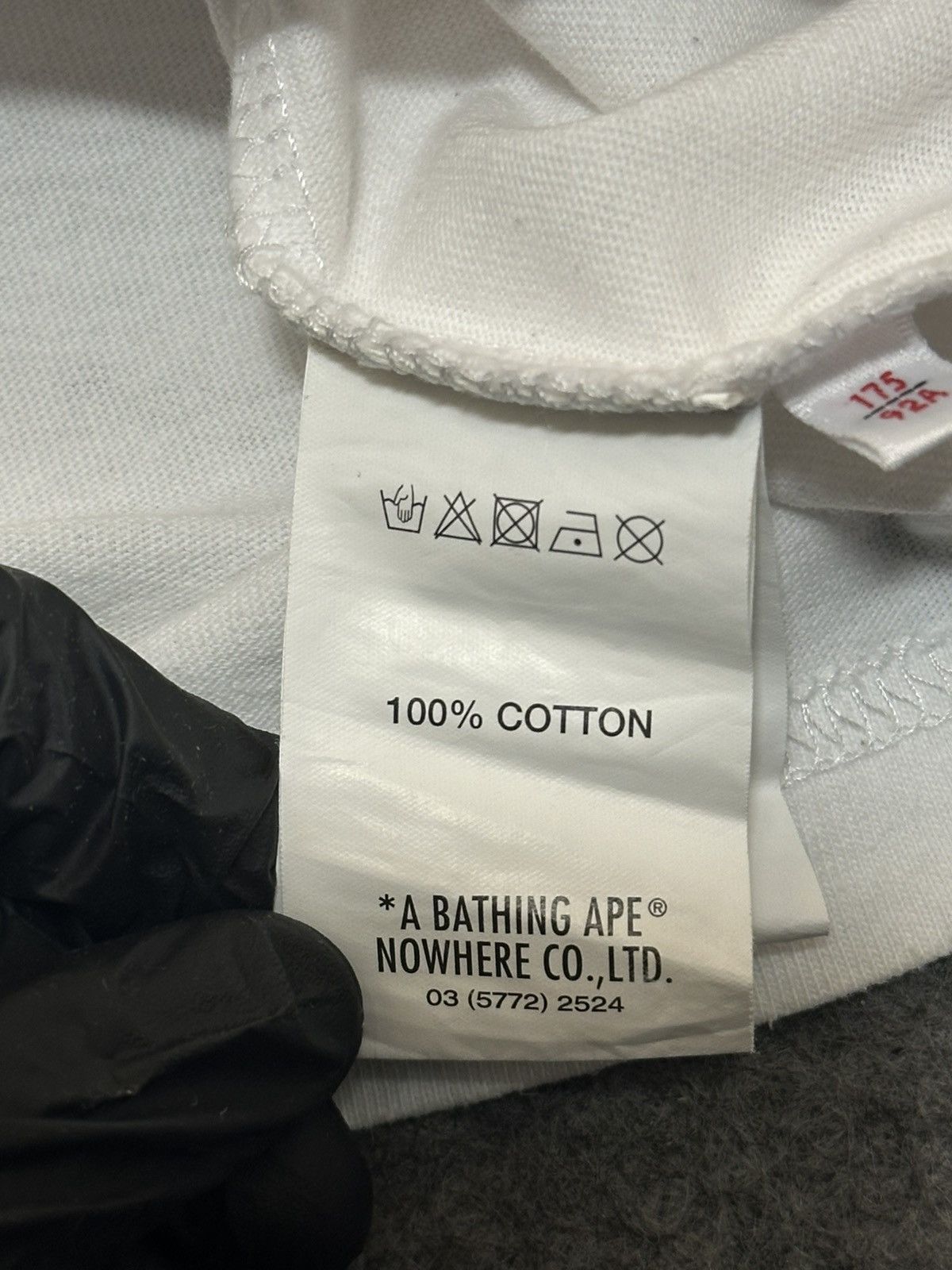 Aape AAPE by A Bathing Ape Moon Face Camo T-shirt in white. Size US M / EU 48-50 / 2 - 12 Thumbnail