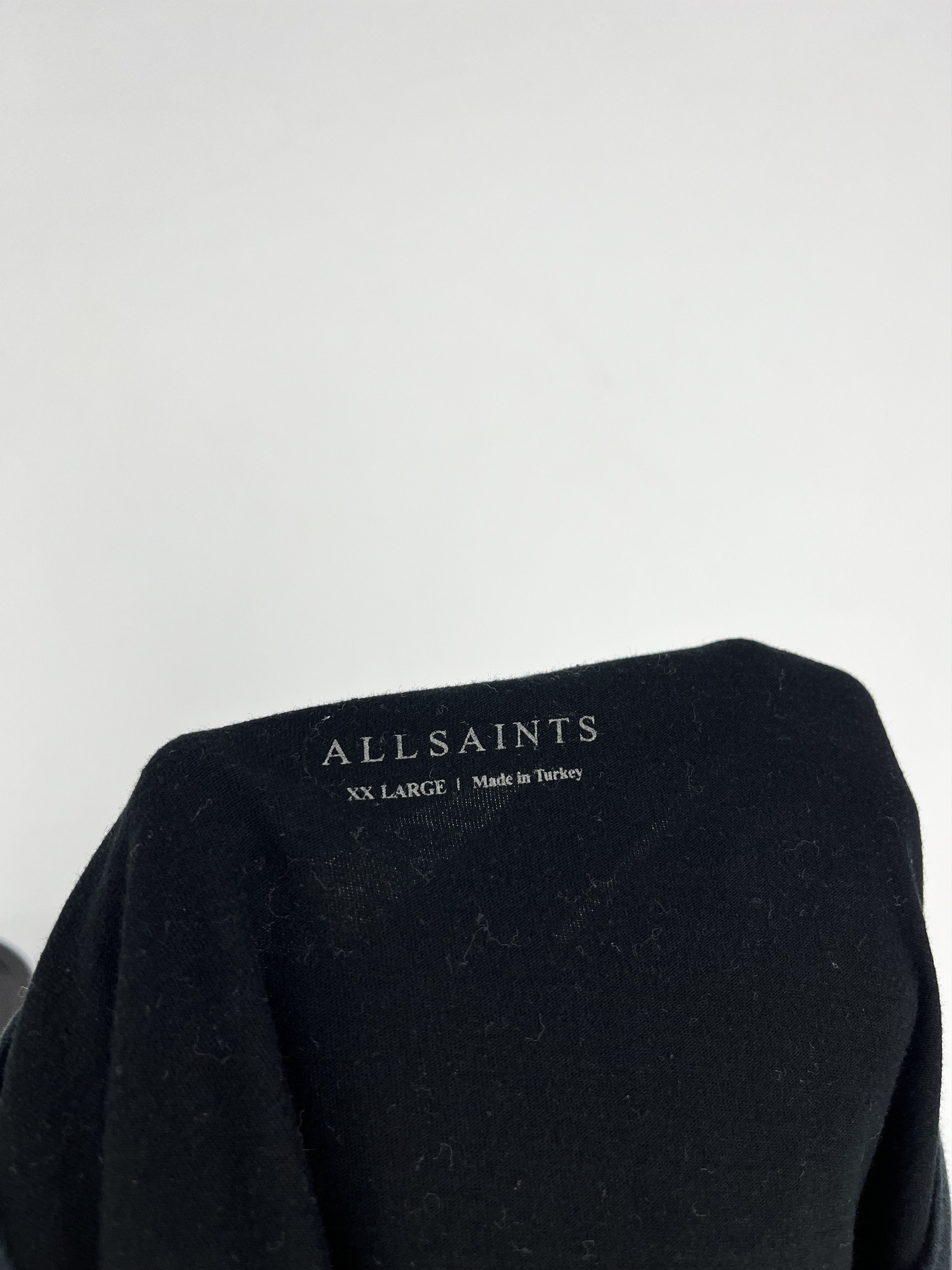 Allsaints Vintage Basic Allsaints Mini Logo Basic Tee Old Money Size US XXL / EU 58 / 5 - 8 Thumbnail