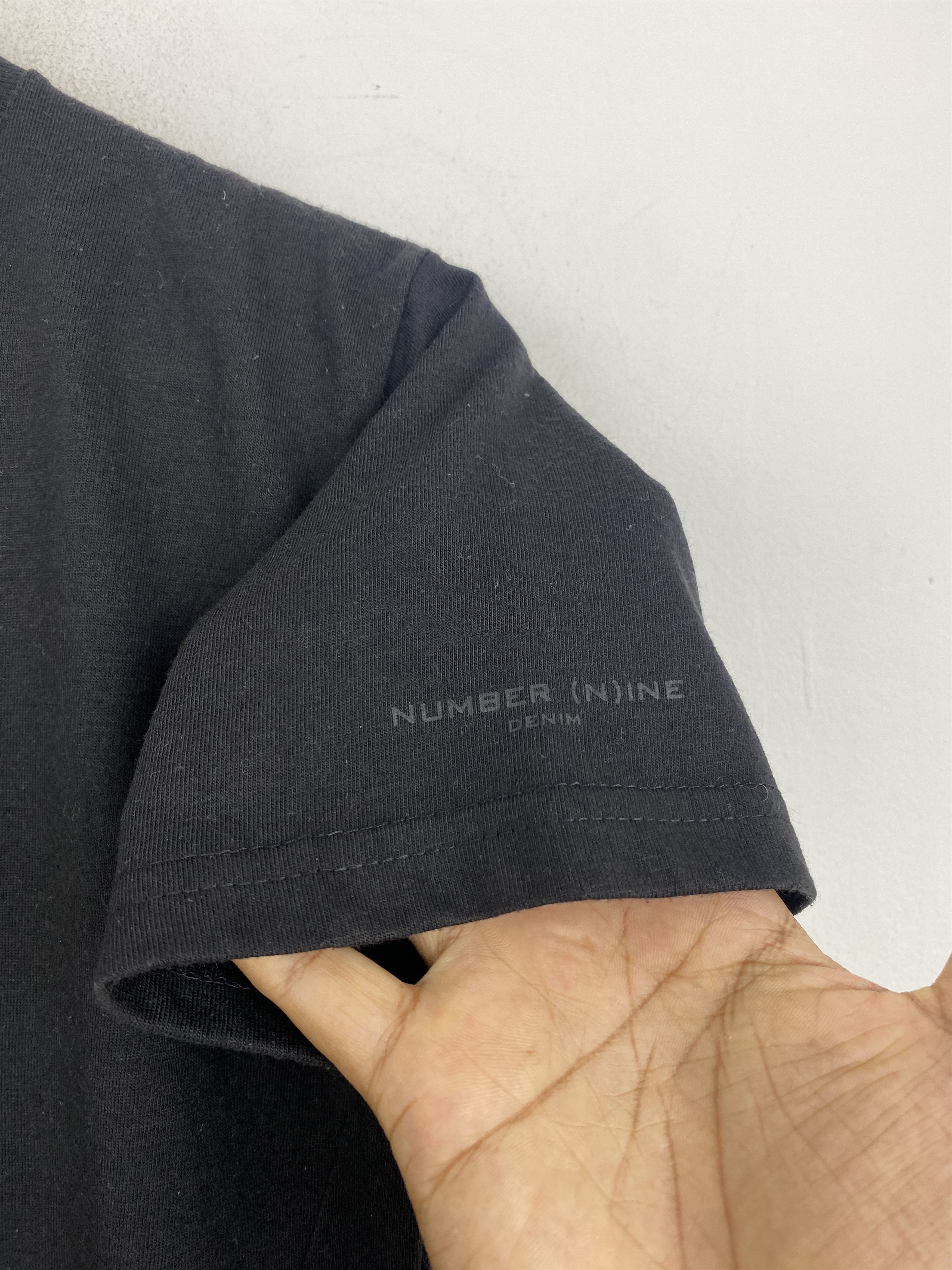 Japanese Brand × Number (N)ine Number (N)ine Crewneck Plain T Shirt Size US S / EU 44-46 / 1 - 10 Thumbnail