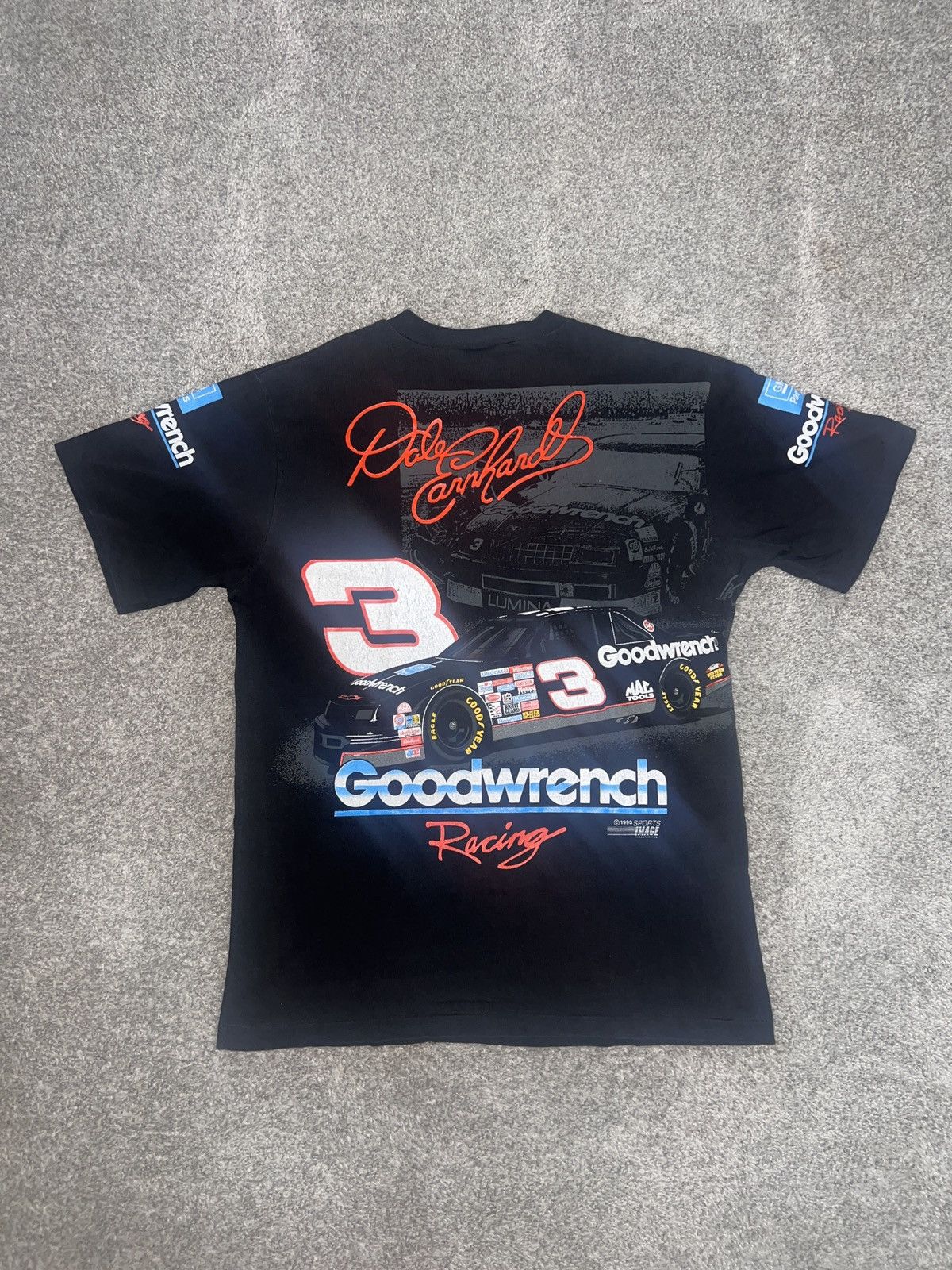 Vintage Vintage 1993 Dale Earnhardt Goodwrench Racing AOP Nascar Size US L / EU 52-54 / 3 - 2 Thumbnail