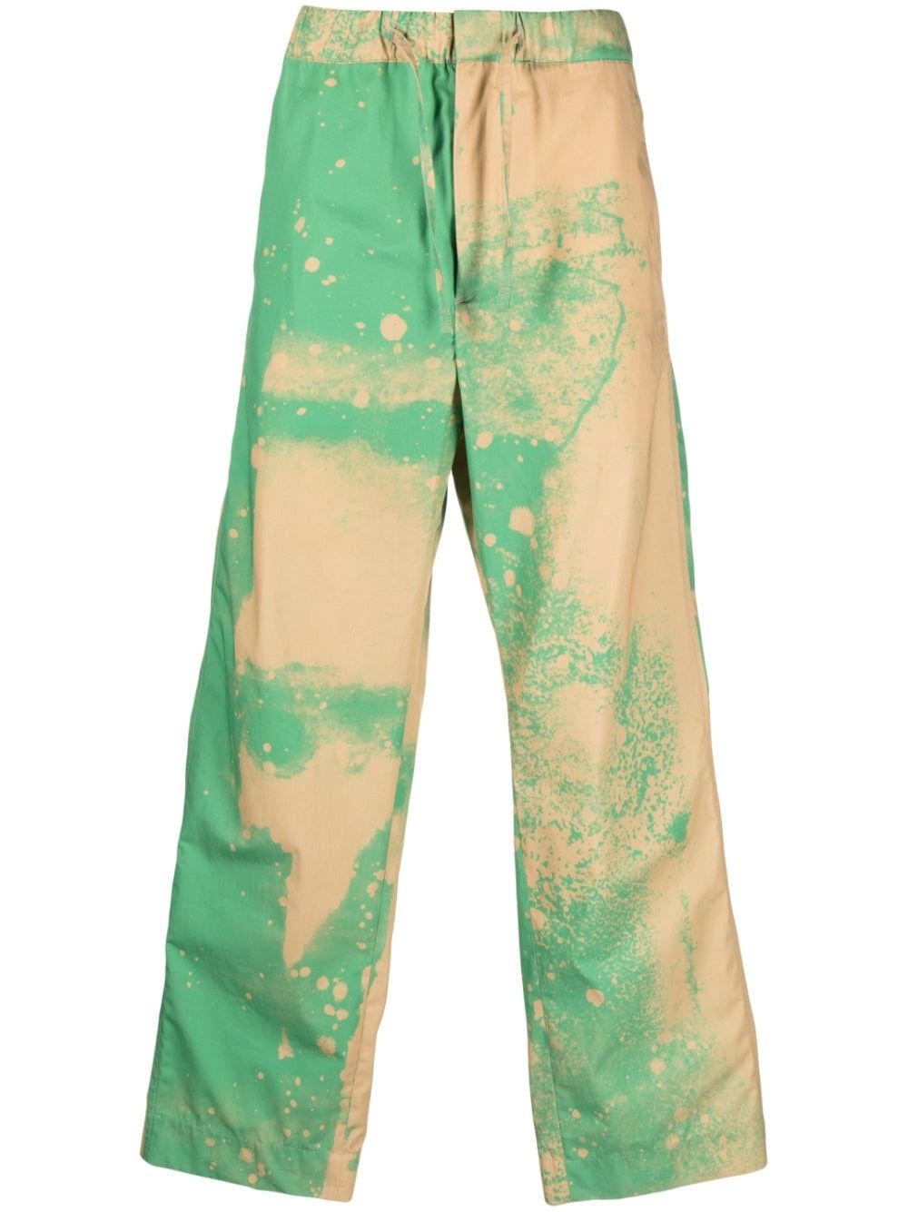 OAMC o1y0225 Jogger & Sweatpant in Green/Beige Size US 32 / EU 48 - 1 Thumbnail