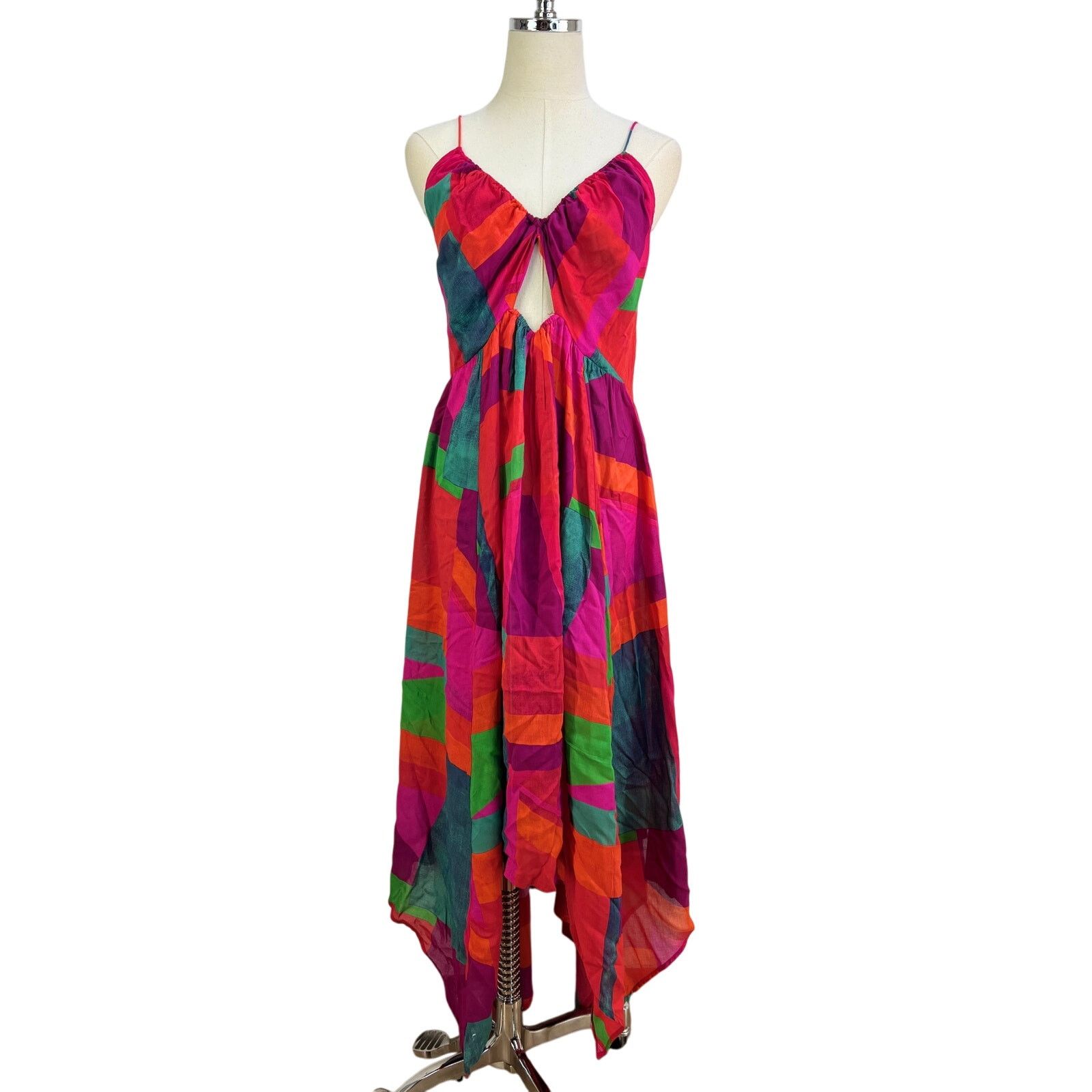 Anthropologie Anthropologie Alani Maxi Cover-Up Red Dress Size XXL / US 16-18 / IT 52-54 - 1 Thumbnail