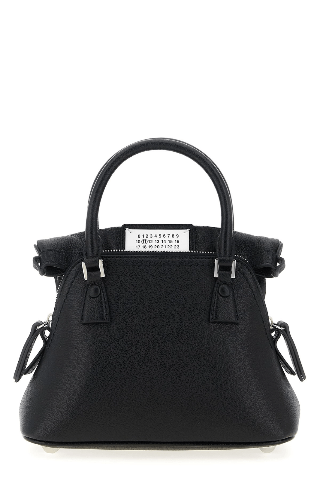 Maison Margiela Margiela 5AC Classique Micro Black Leather Top Handle Size ONE SIZE - 1 Thumbnail