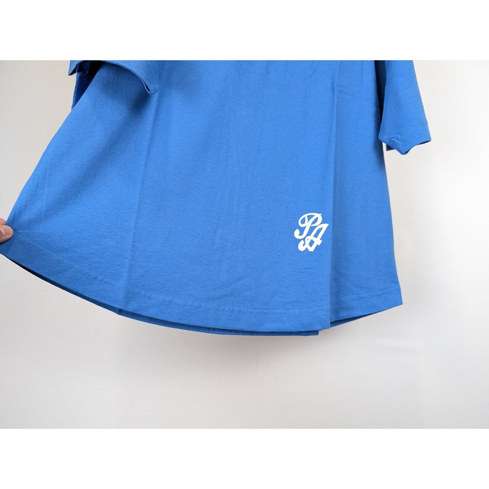 Palm Angels o1rshd1 Marine Logo Over T-Shirt in Blue / White Size US S / EU 44-46 / 1 - 7 Thumbnail