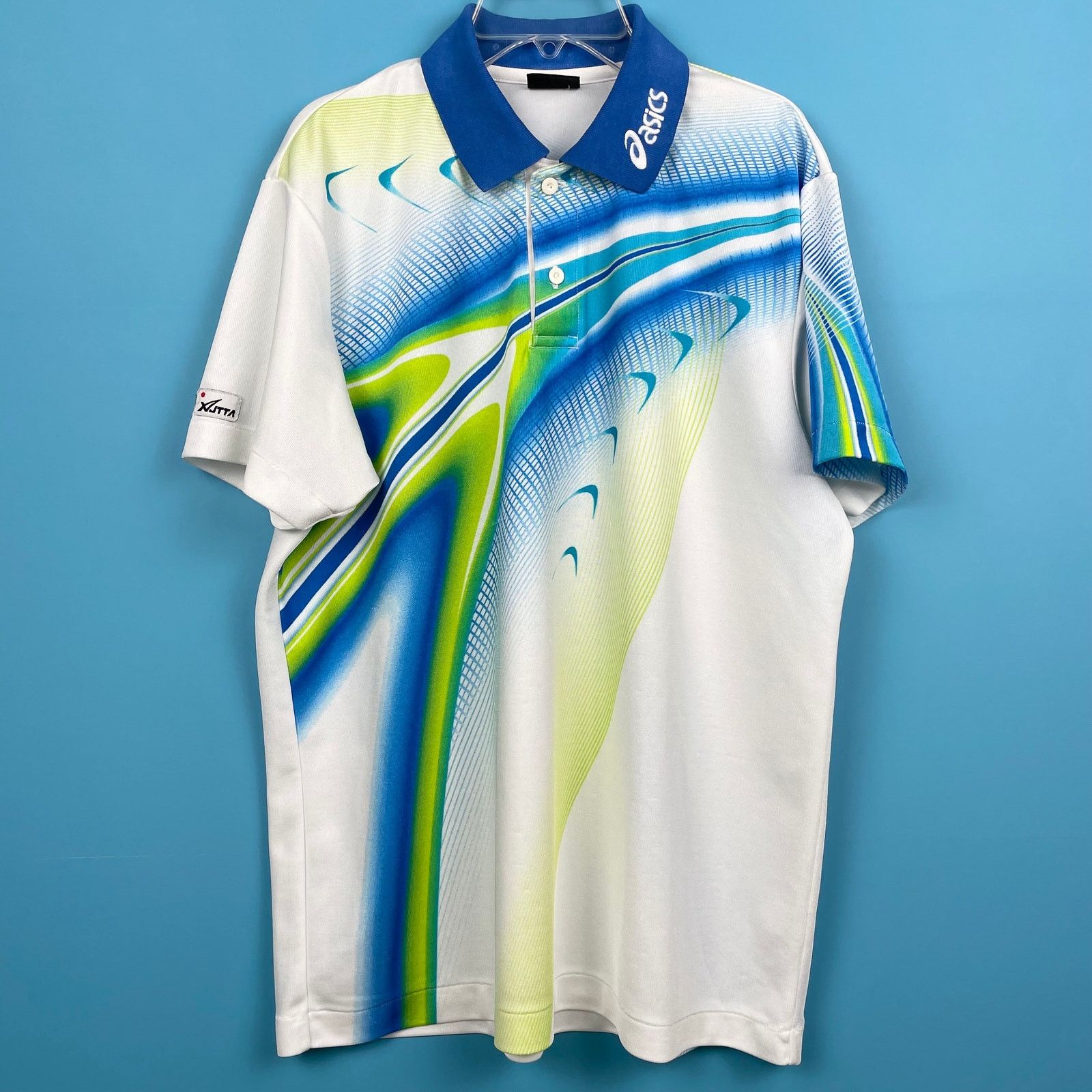 image of Asics Japan Vintage Polo, Men's (Size Large)