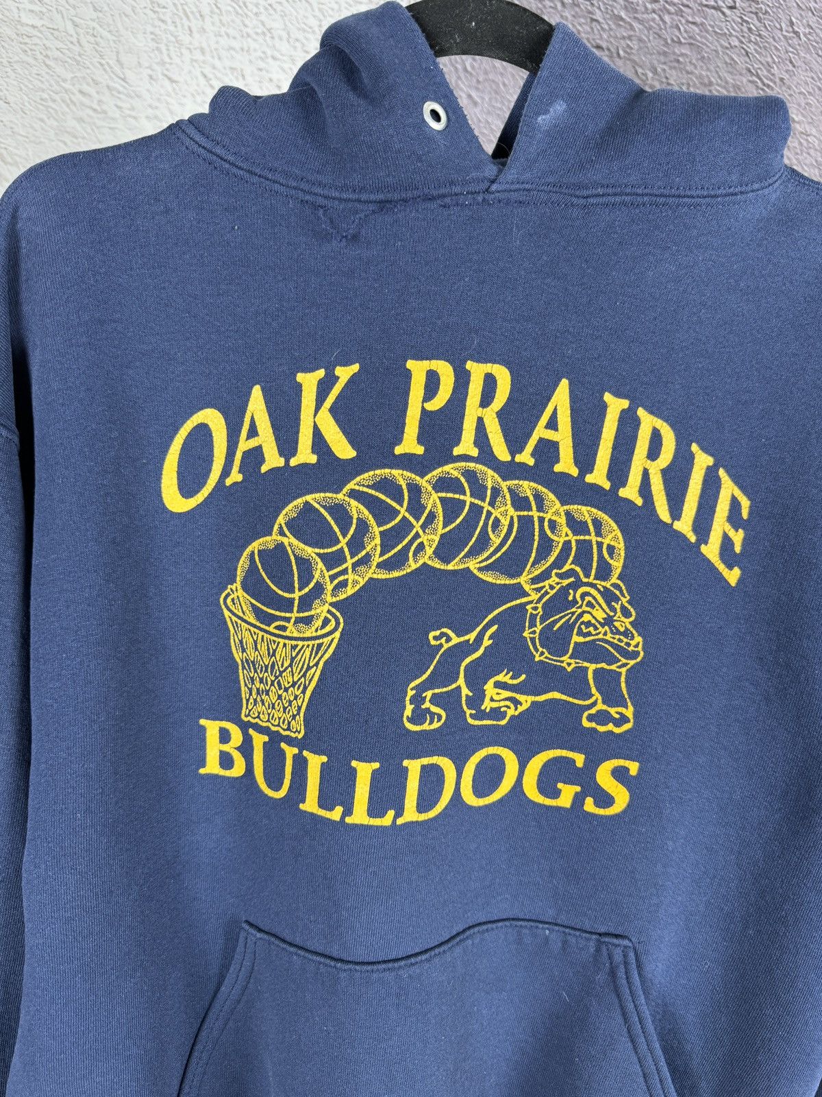 Jerzees × Vintage Jerzees vintage y2k Oak Prairie Bulldogs big logo hoodie Size US M / EU 48-50 / 2 - 4 Thumbnail