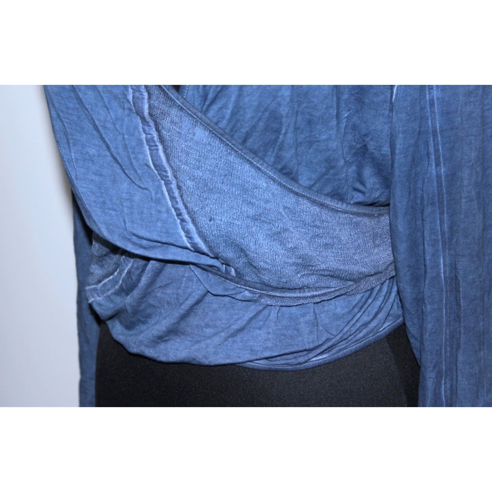 Vintage Elisa Cavaletti Shirt Womens Blue Size S Blouse Long Sleeve Cotton Size S / US 4 / IT 40 - 2 Thumbnail