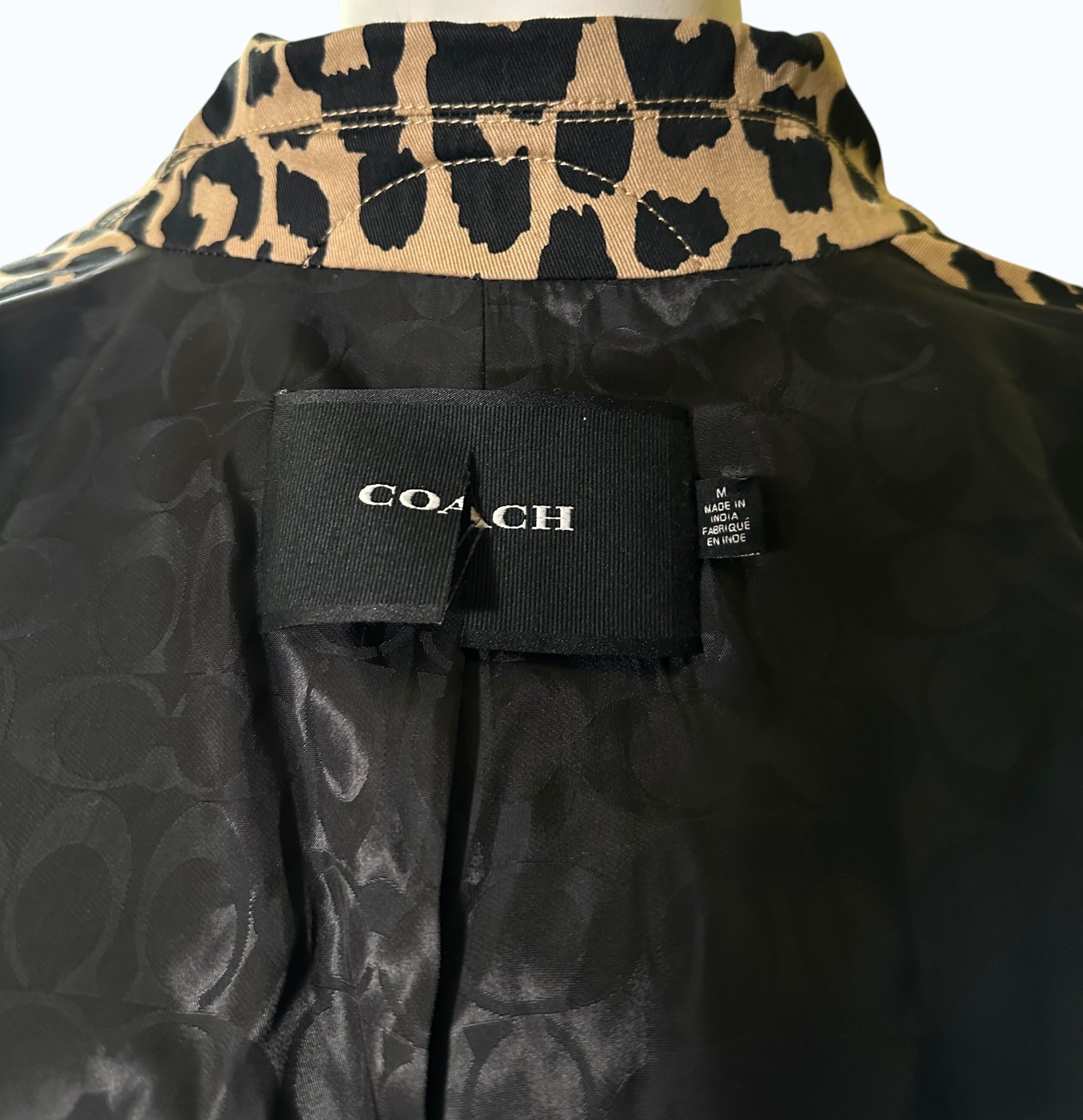 Coach Leopard print trench coat Size M / US 6-8 / IT 42-44 - 11 Thumbnail