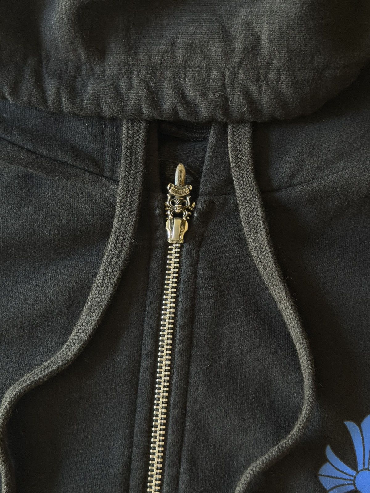 Chrome Hearts Chrome Hearts Cross Logo Zip Up Hoodie Black/Multicolor Size US M / EU 48-50 / 2 - 7 Thumbnail