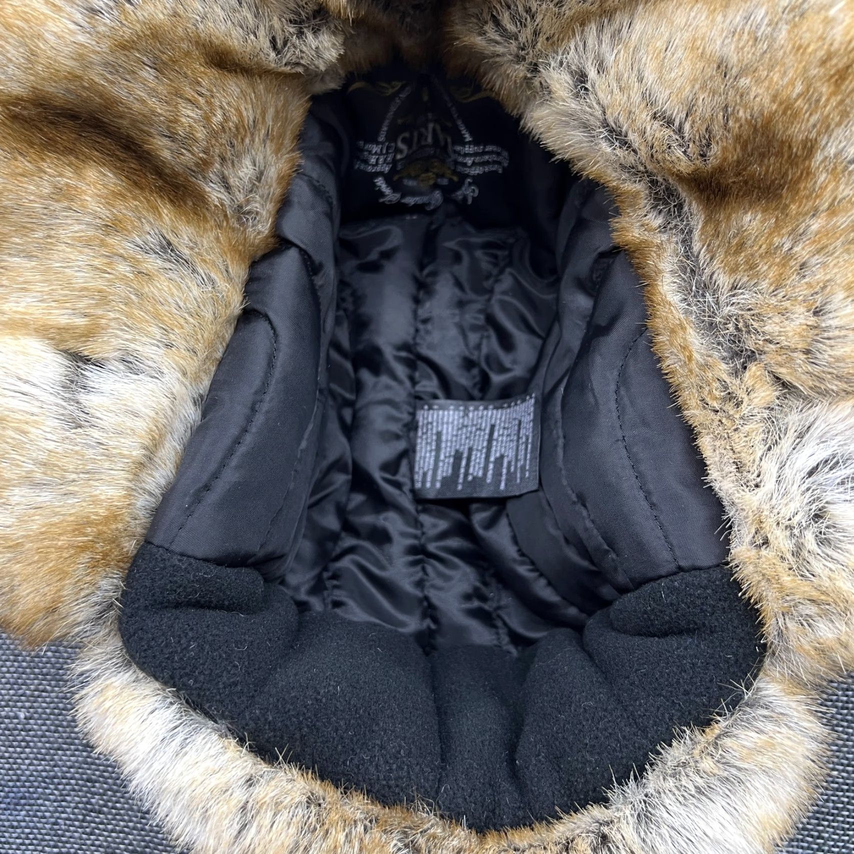 Vintage Barts Deluxe Trapper Hat One Size Faux Fur Aviator Ushanka Quilted Gray Unisex Adults Mens Womens Holiday Winter Halloween Casual Travel Ear Flap Size ONE SIZE - 3 Thumbnail
