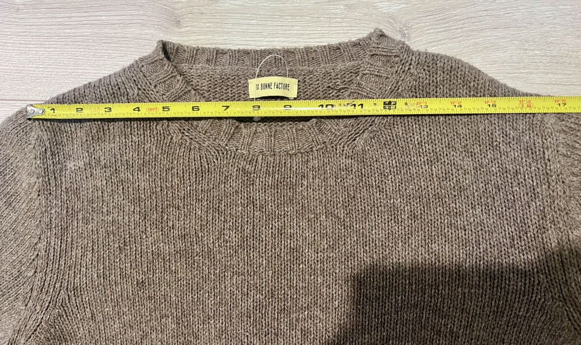 De Bonne Facture OG Pecora Nera undyed wool sweater Size US S / EU 44-46 / 1 - 14 Thumbnail