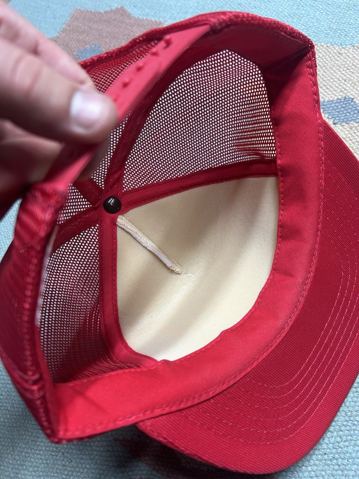 Vintage Vintage 90s trucker hat Big L lumberland Michigan SnapBack Size ONE SIZE - 7 Thumbnail