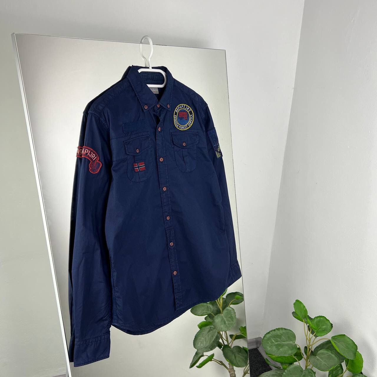 Napapijri Y2K Shirt Napapijri Button Up Vintage Outdoor Life Size US M / EU 48-50 / 2 - 1 Thumbnail