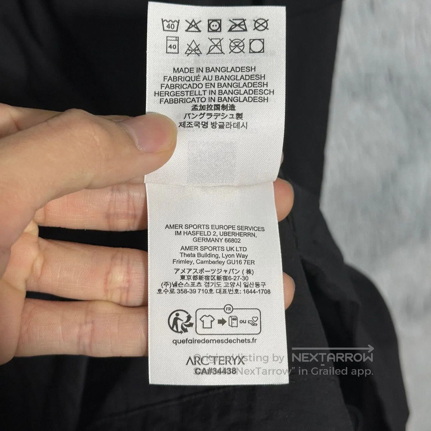 Arc'teryx arcteryx squamish hoody men's black jacket. Size US XXL / EU 58 / 5 - 7 Thumbnail