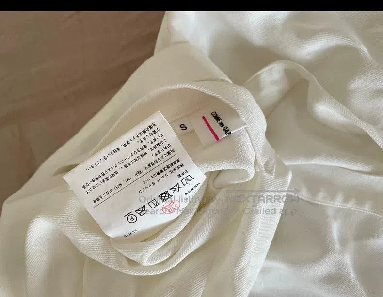Other Comme Des Garcons size S Apron half skirt Size 23" - 4 Thumbnail