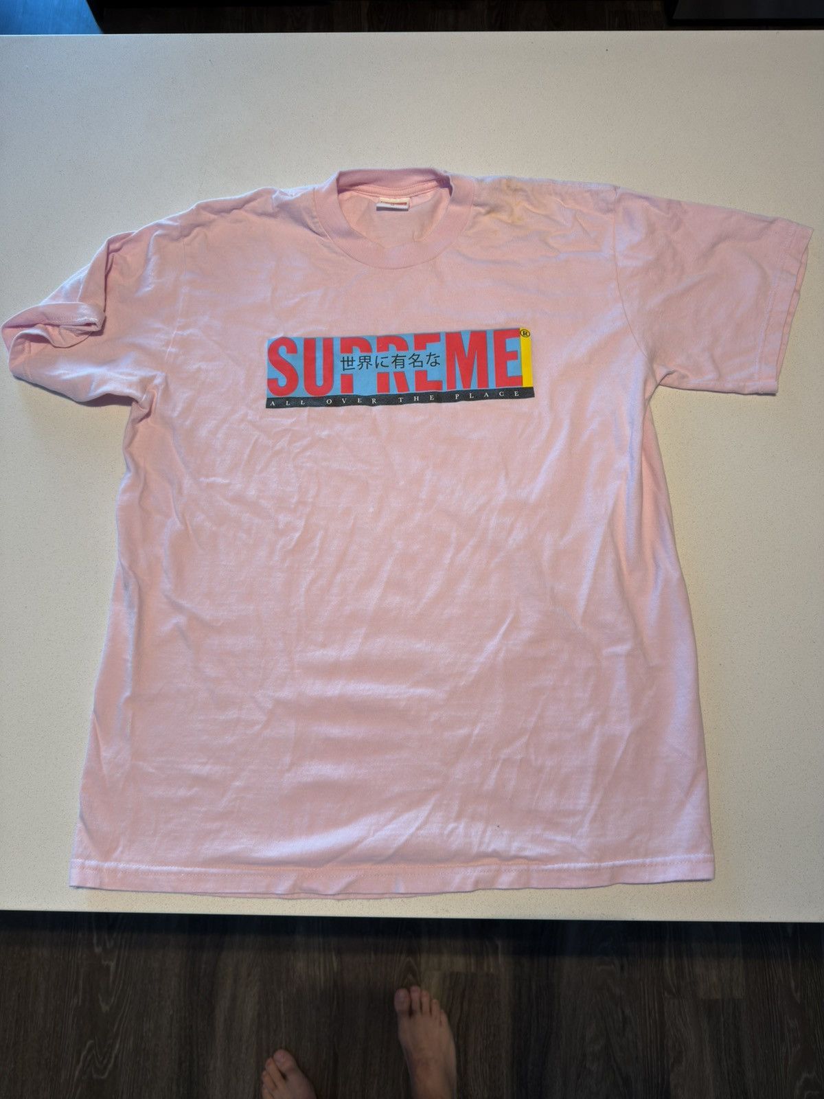 Supreme Supreme - ALL OVER THE PLACE T shirt - Medium Size US M / EU 48-50 / 2 - 1 Thumbnail