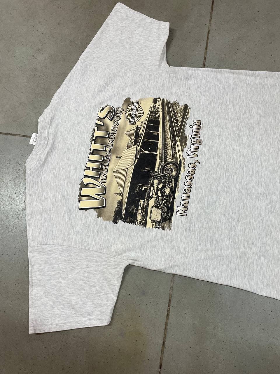 Vintage 2001 Vintage Harley Davidson Tee Manassas, Virginia Size US L / EU 52-54 / 3 - 1 Thumbnail