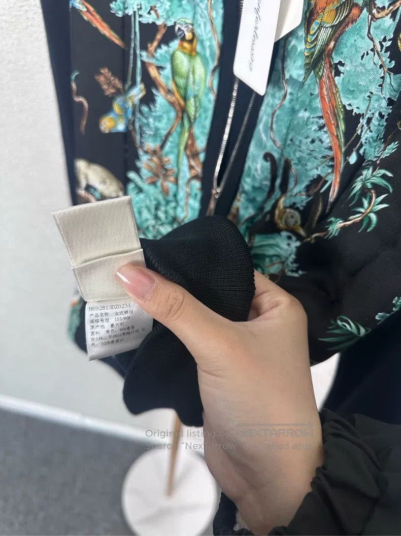 Hermes Hermes Animal Forest Printed Open Cardigan Jacket Size XXS / US 00 / IT 34 - 6 Thumbnail