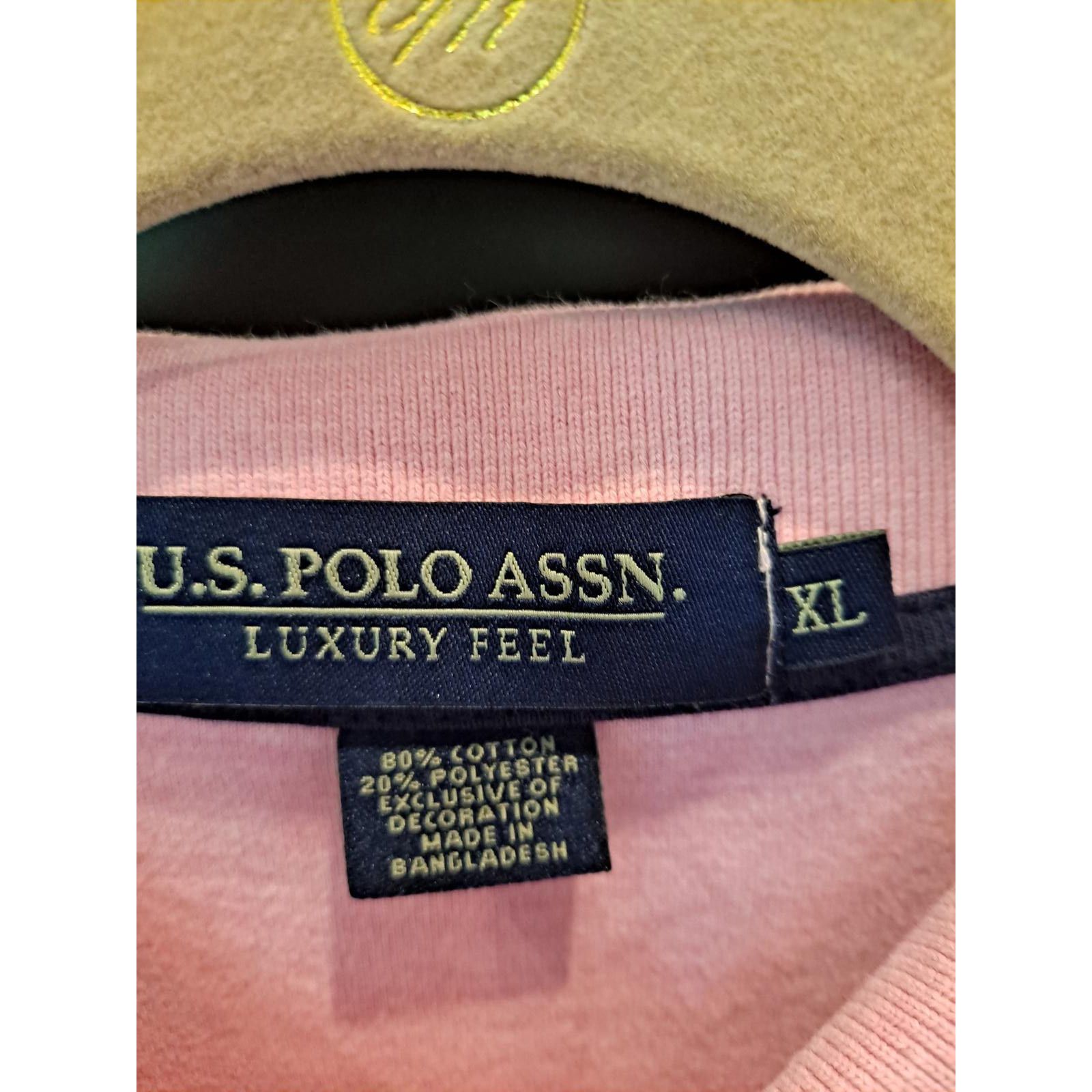 Other US Polo Assn GLuxury Feel Pink with Black Embroidered Logo Size US XL / EU 56 / 4 - 3 Thumbnail
