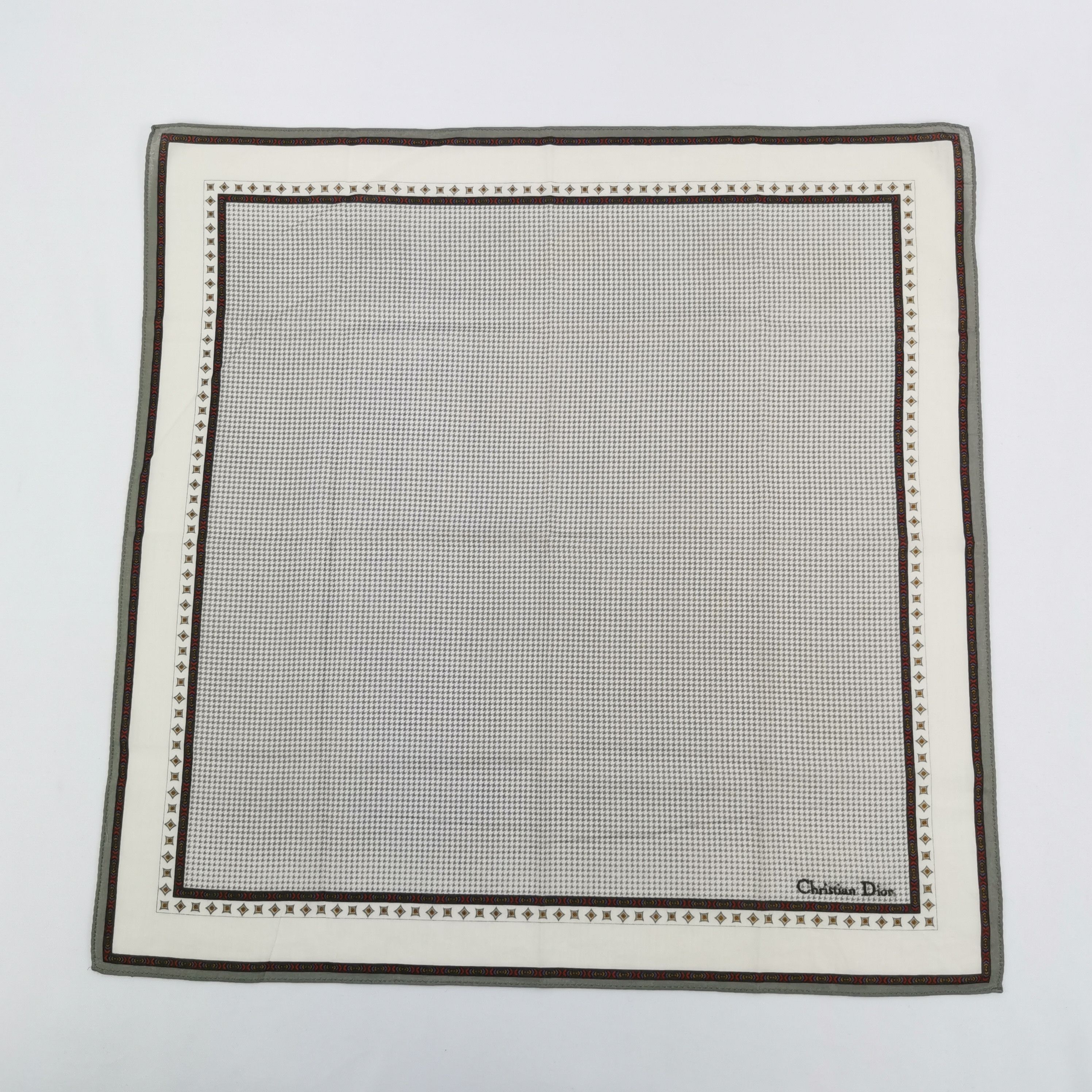 Japanese Brand Vintage Christian DIOR Handkerchief 56789 Size ONE SIZE - 2 Thumbnail
