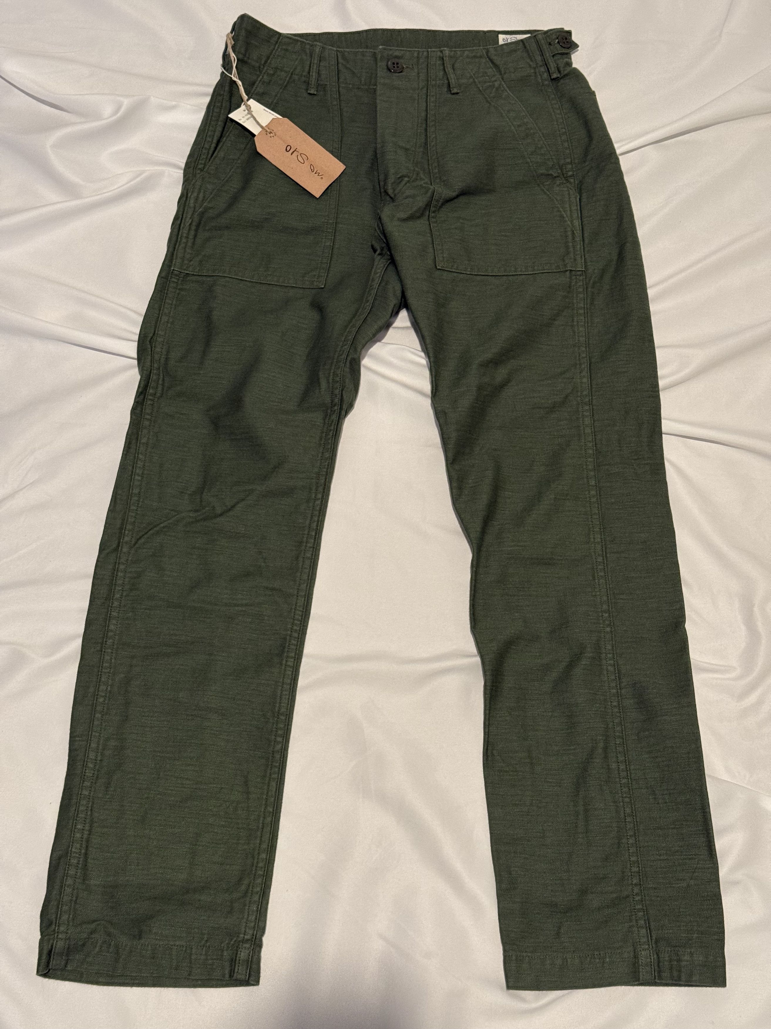 Orslow OrSlow Fatigue Pants - Green - Size 0 (~29) - Brand New Size US 29 - 1 Thumbnail