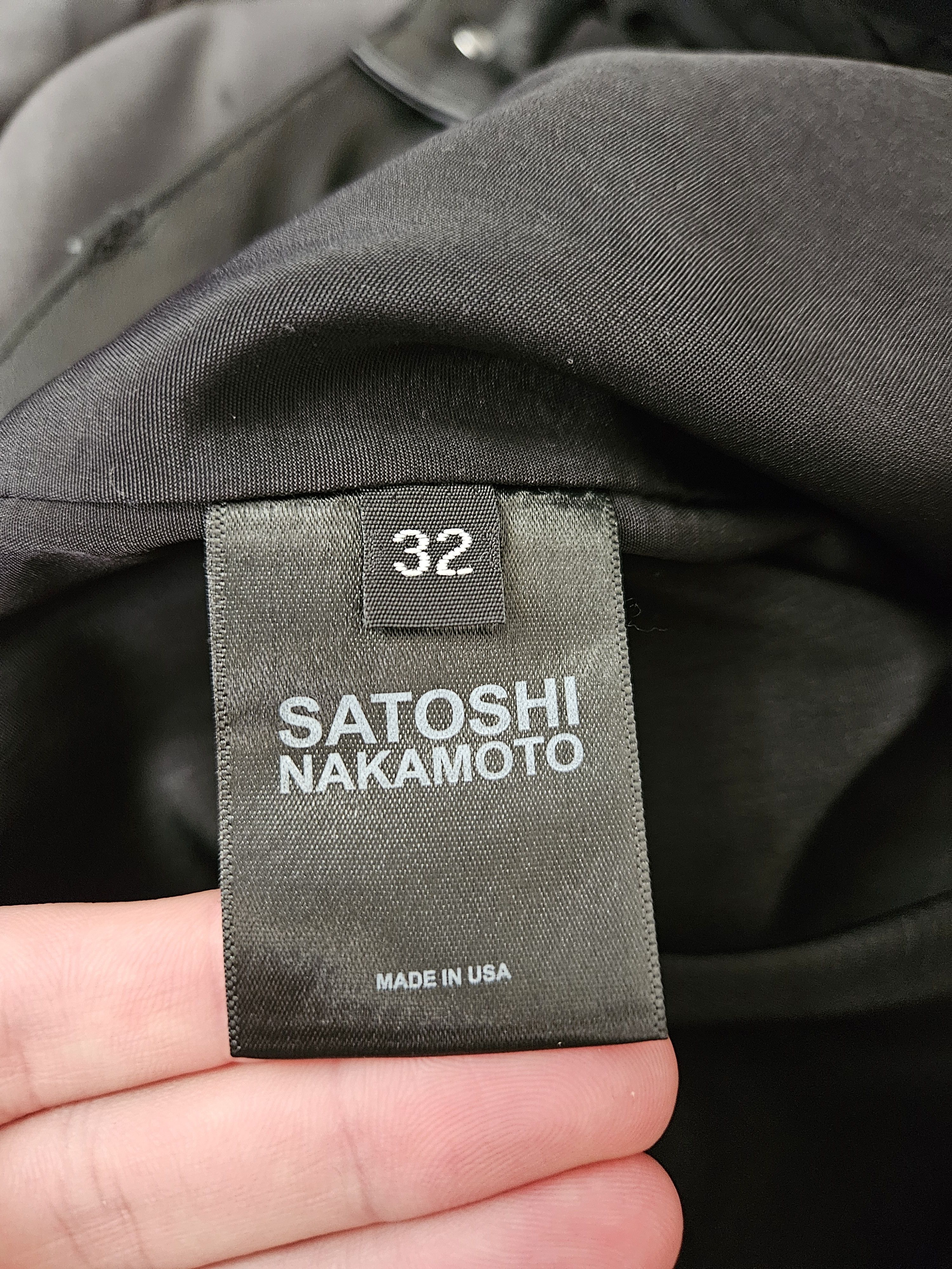 Satoshi Nakamoto Black Leather Moto Track Pants Size US 32 / EU 48 - 20 Thumbnail