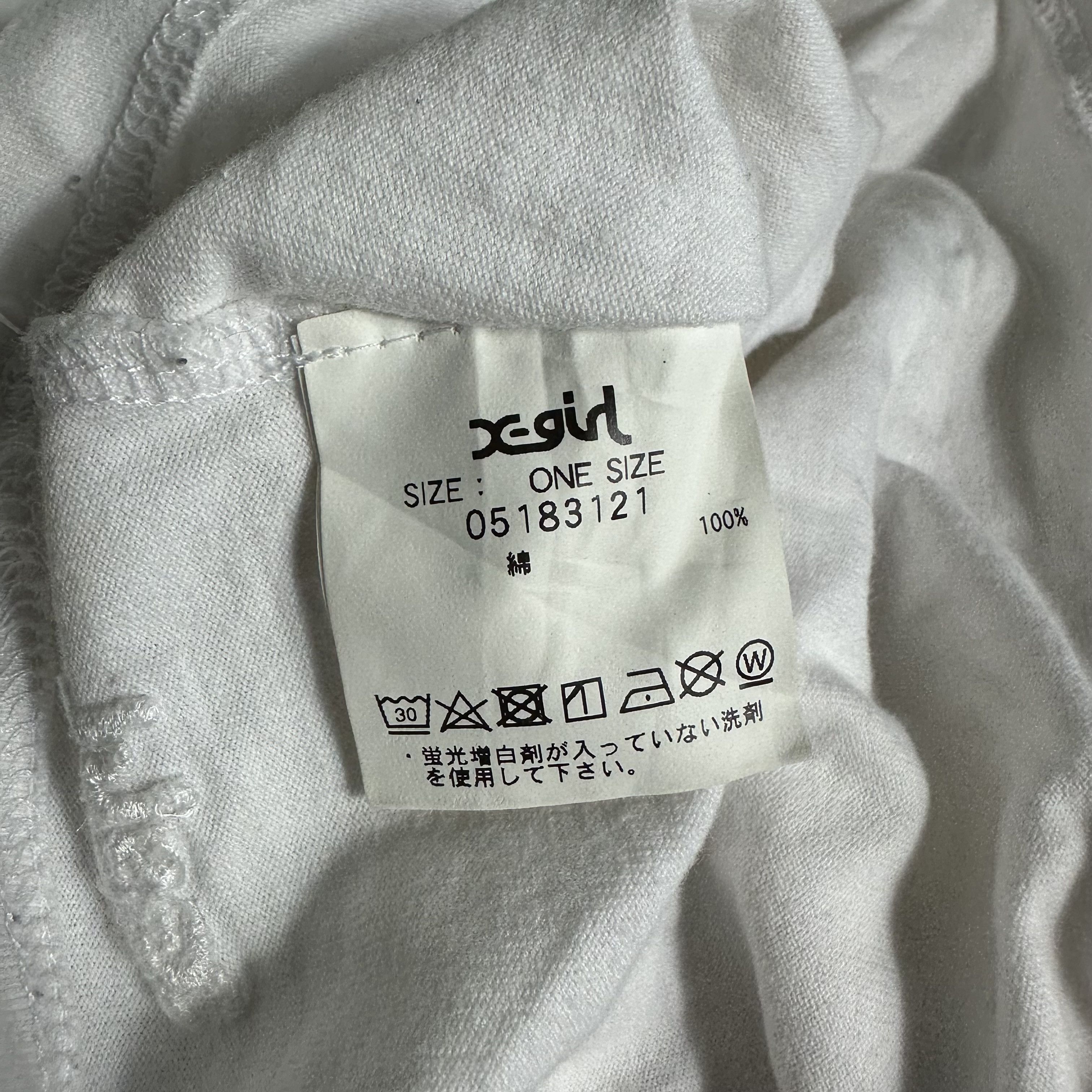 Japanese Brand 🔥RARE🔥X-Girl Japanese Brand Spell Out L/Sleeve T-shirt Size US L / EU 52-54 / 3 - 6 Thumbnail