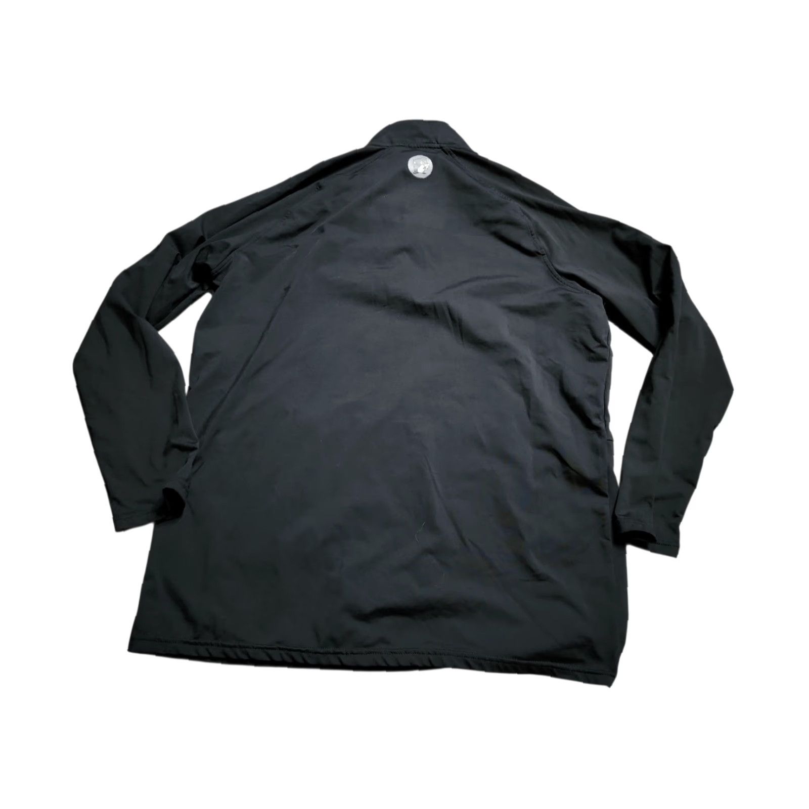 Vintage VINTAGE Bucees Jacket Men’s L 1/4 Zip Windbreaker Black Polyester Unisex Adults कर्मचारी? Size US L / EU 52-54 / 3 - 2 Thumbnail