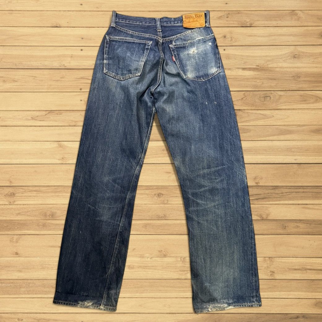 Sugar Cane Vintage 90s Archival Selvedge Sugarcane Indigo Denim Size US 28 / EU 44 - 2 Thumbnail