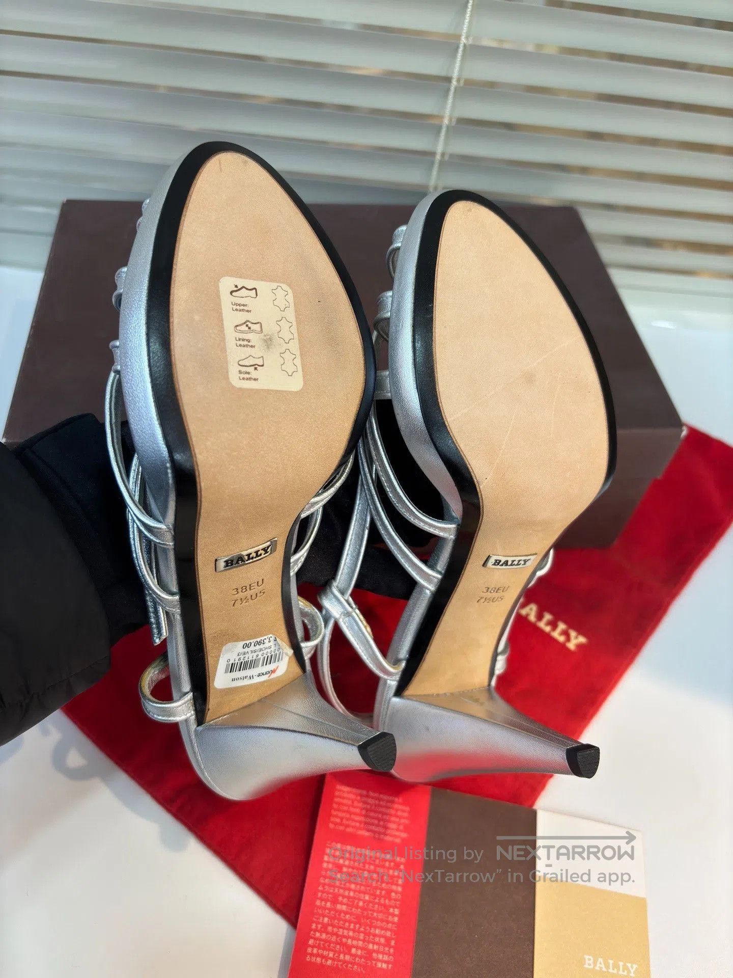 Bally Bally Silver High. Size US 7 / IT 37 - 6 Thumbnail