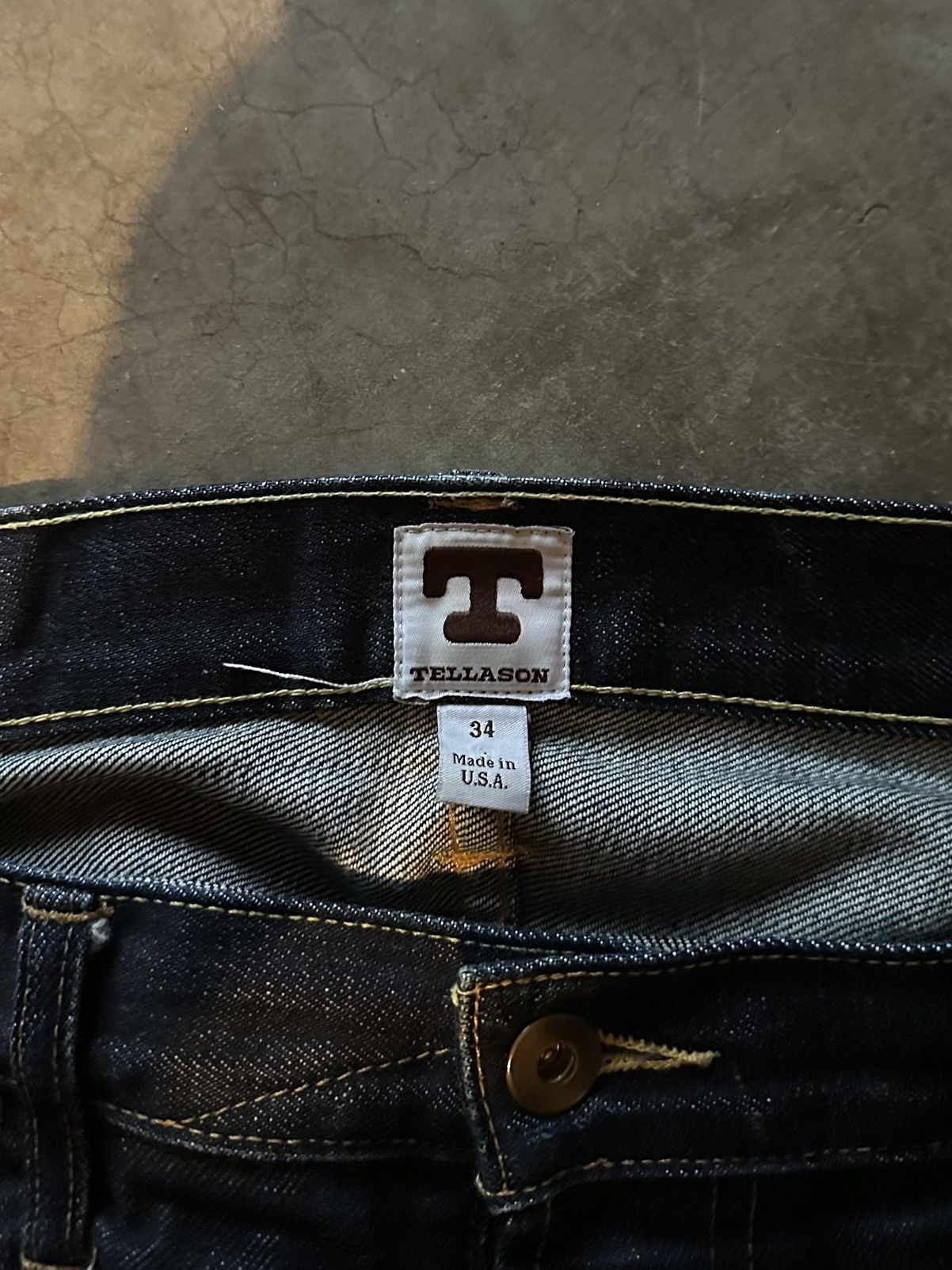 Tellason tellason raw selvedge denim Size US 34 / EU 50 - 4 Thumbnail