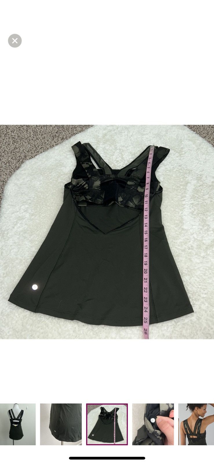 Lululemon Lululemon super sport tank top size 6 Size M / US 6-8 / IT 42-44 - 6 Thumbnail