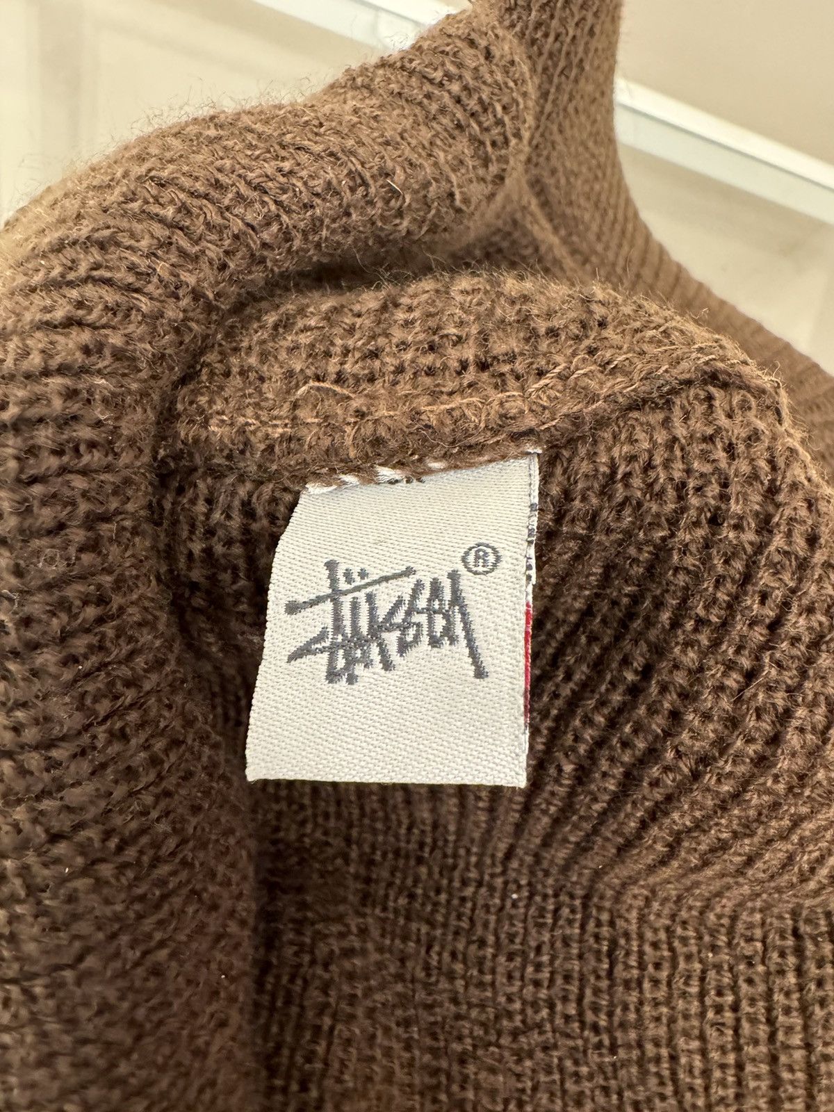 Stussy × Vintage New Stussy knitwear cap beanie y2k skate hat winter Size ONE SIZE - 6 Thumbnail