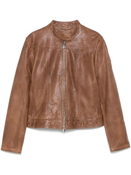 ジャケット PEUTEREY Woman Jacket Brown PED529699011855 849 Peuterey PEUTEREY Women Leather Jackets PED529699011855 849