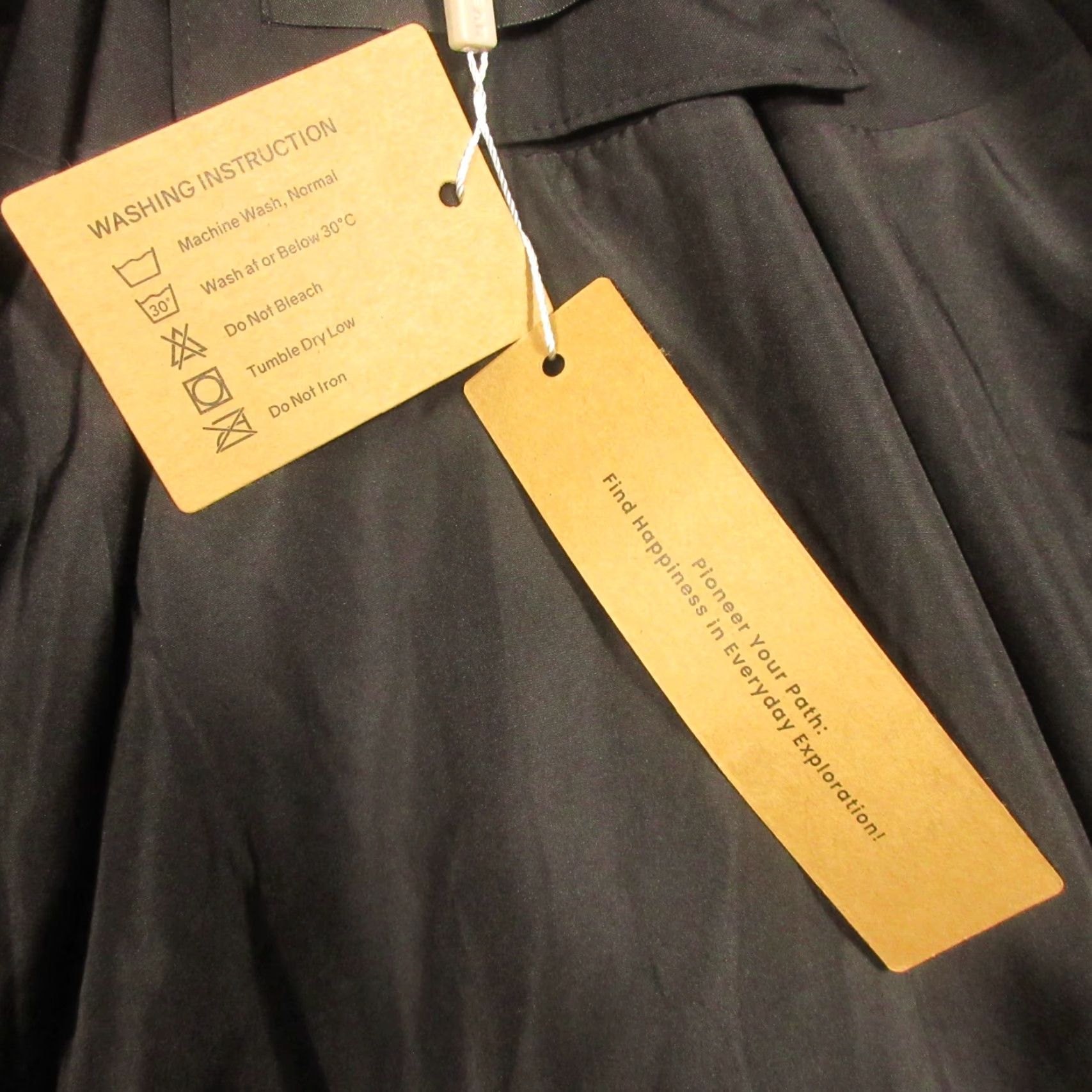 Vintage Purepear Cropped Down Jacket Large Womens Black Sherpa Collar Stand Up Neck NEW Size L / US 10 / IT 46 - 6 Thumbnail