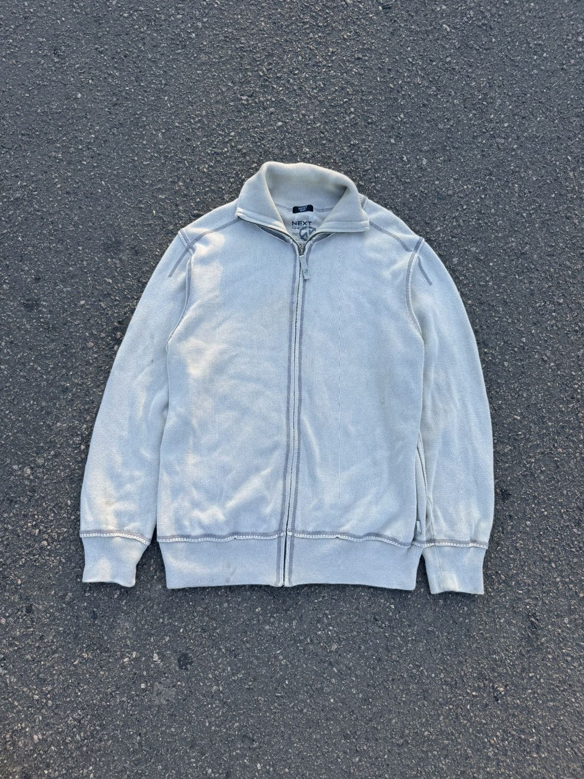 Japanese Brand × Vintage Vintage Avant Garde Next Constructed Patchwork Zip Hoodie Size US M / EU 48-50 / 2 - 1 Thumbnail