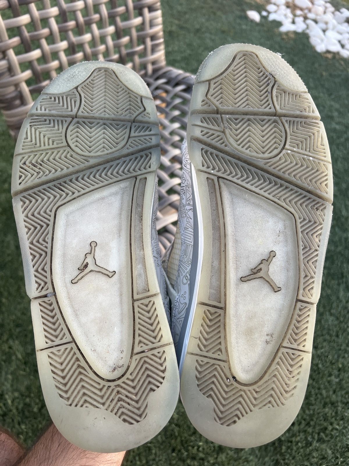 Jordan Brand Jordan 4 Laser Retro 30th Anniversary Size US 11 / EU 44 - 8 Thumbnail