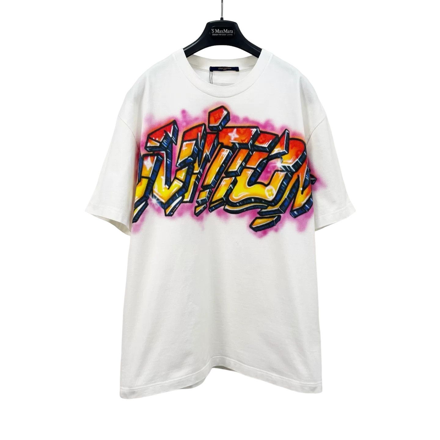Louis Vuitton Louis Vuitton Graffiti Print T-Shirt Size L Size US L / EU 52-54 / 3 - 1 Thumbnail