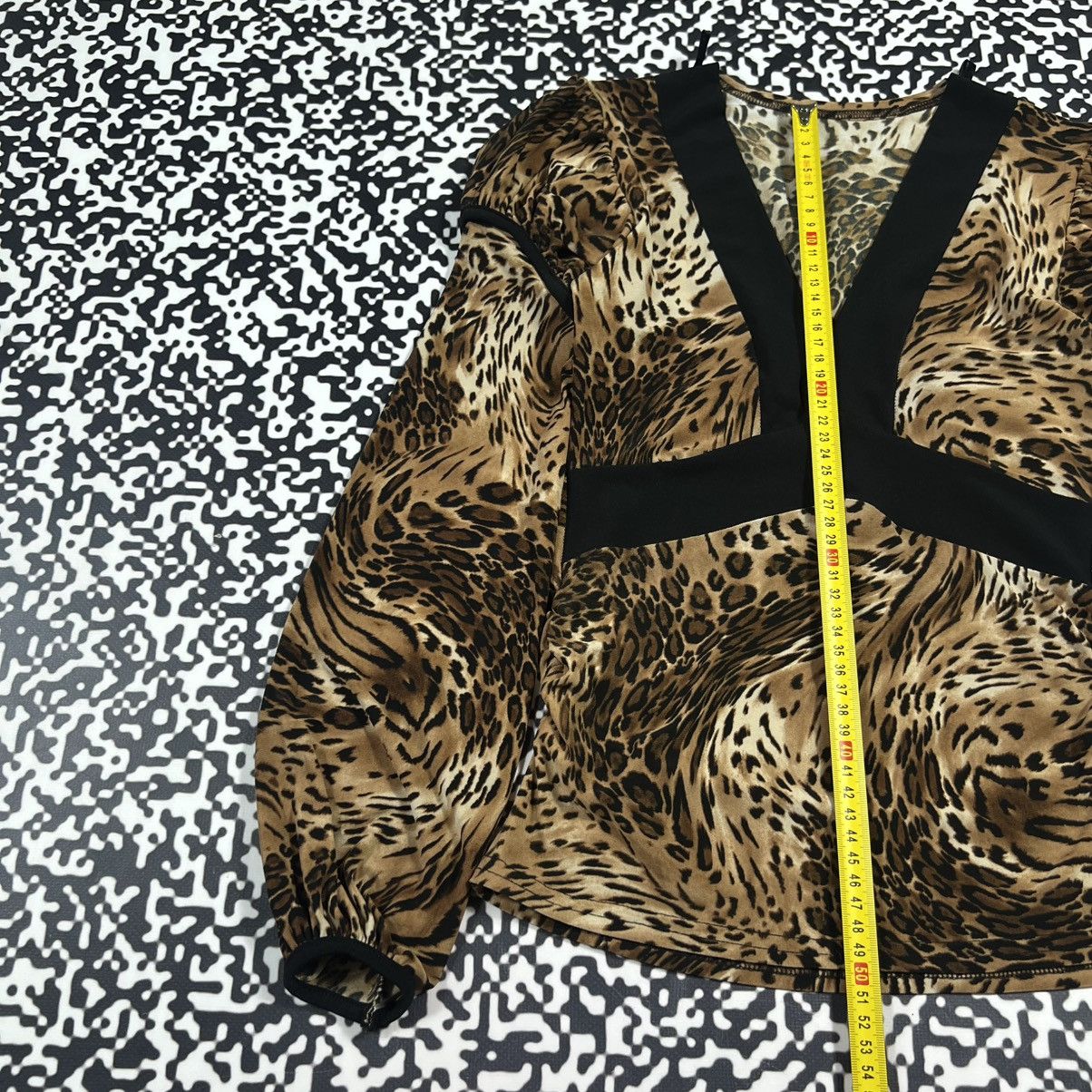 Japanese Brand Vintage Y2K Japanese Leopard Style Retro Luxury Longsleeve Size M / US 6-8 / IT 42-44 - 17 Thumbnail