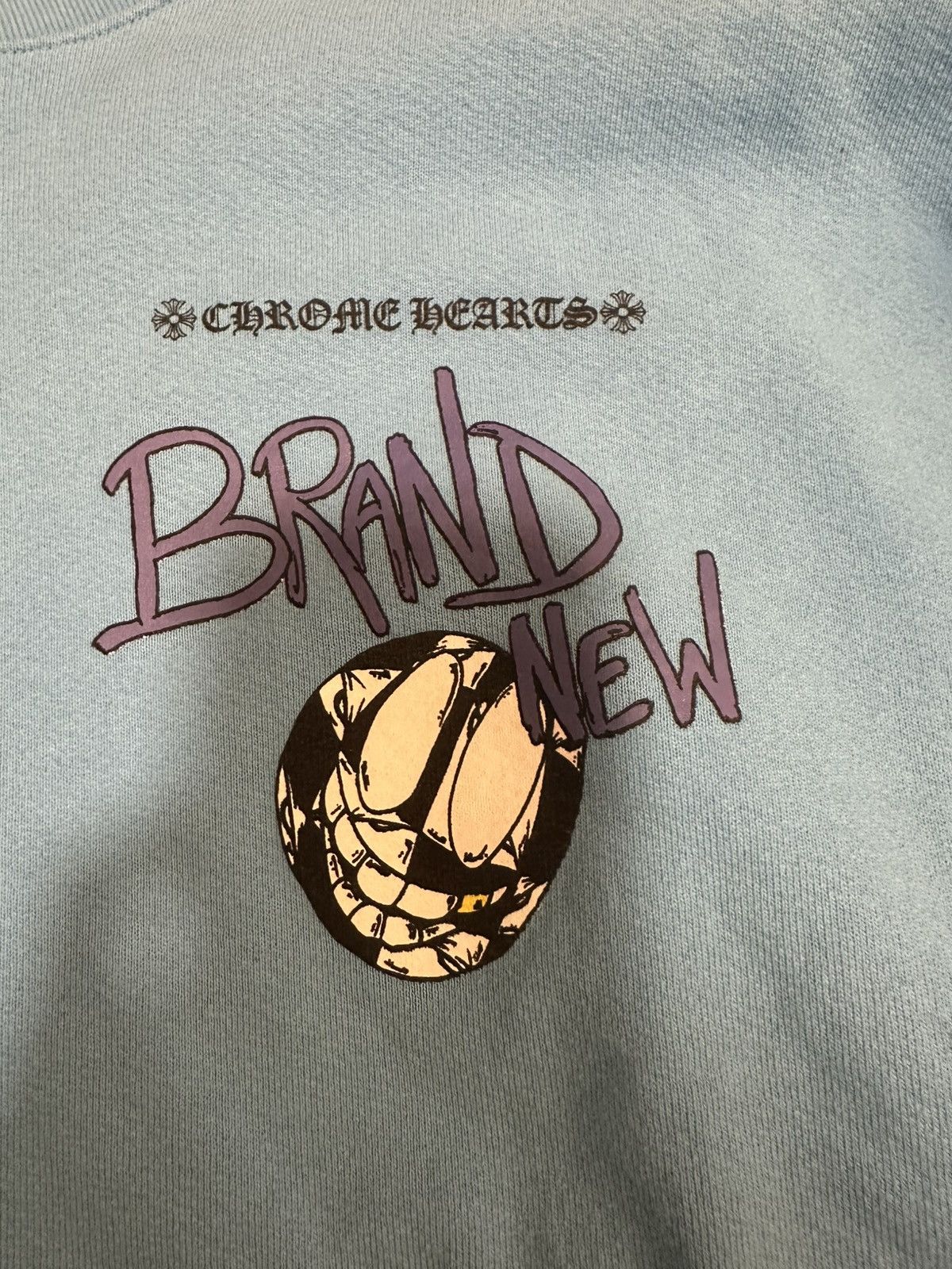 Chrome Hearts Chrome Hearts Matty Boy Blue Brain New sweatshirt Size US XL / EU 56 / 4 - 2 Thumbnail