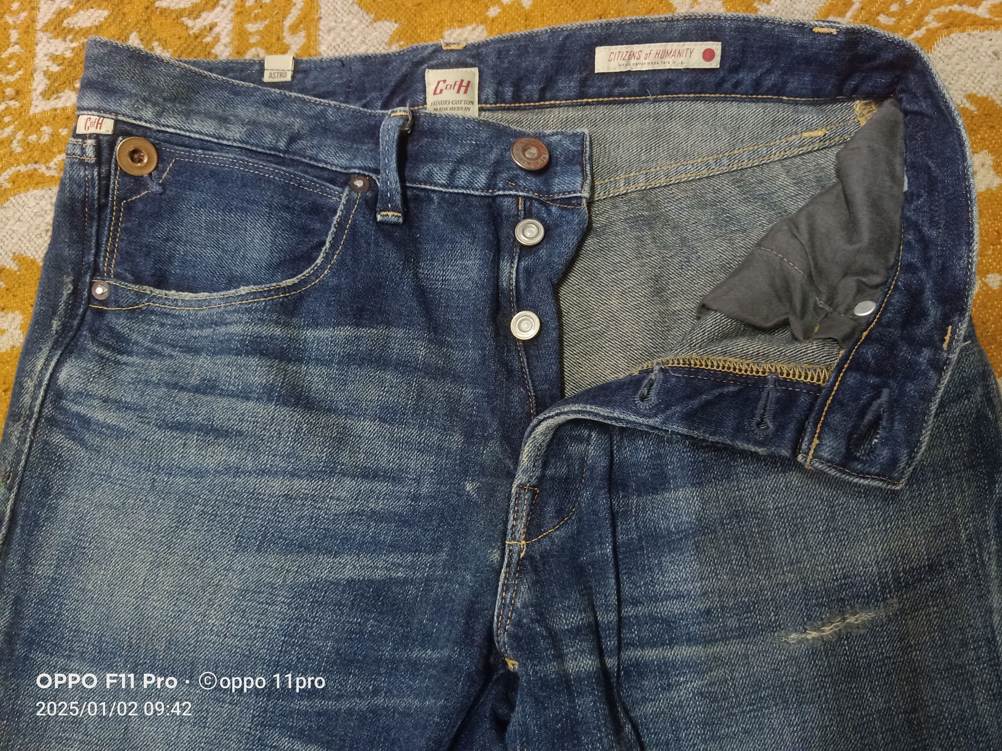 If Six Was Nine × Japanese Brand × Vintage Citizens Of Humanity Loose Denim Flare Size US 31 - 8 Thumbnail
