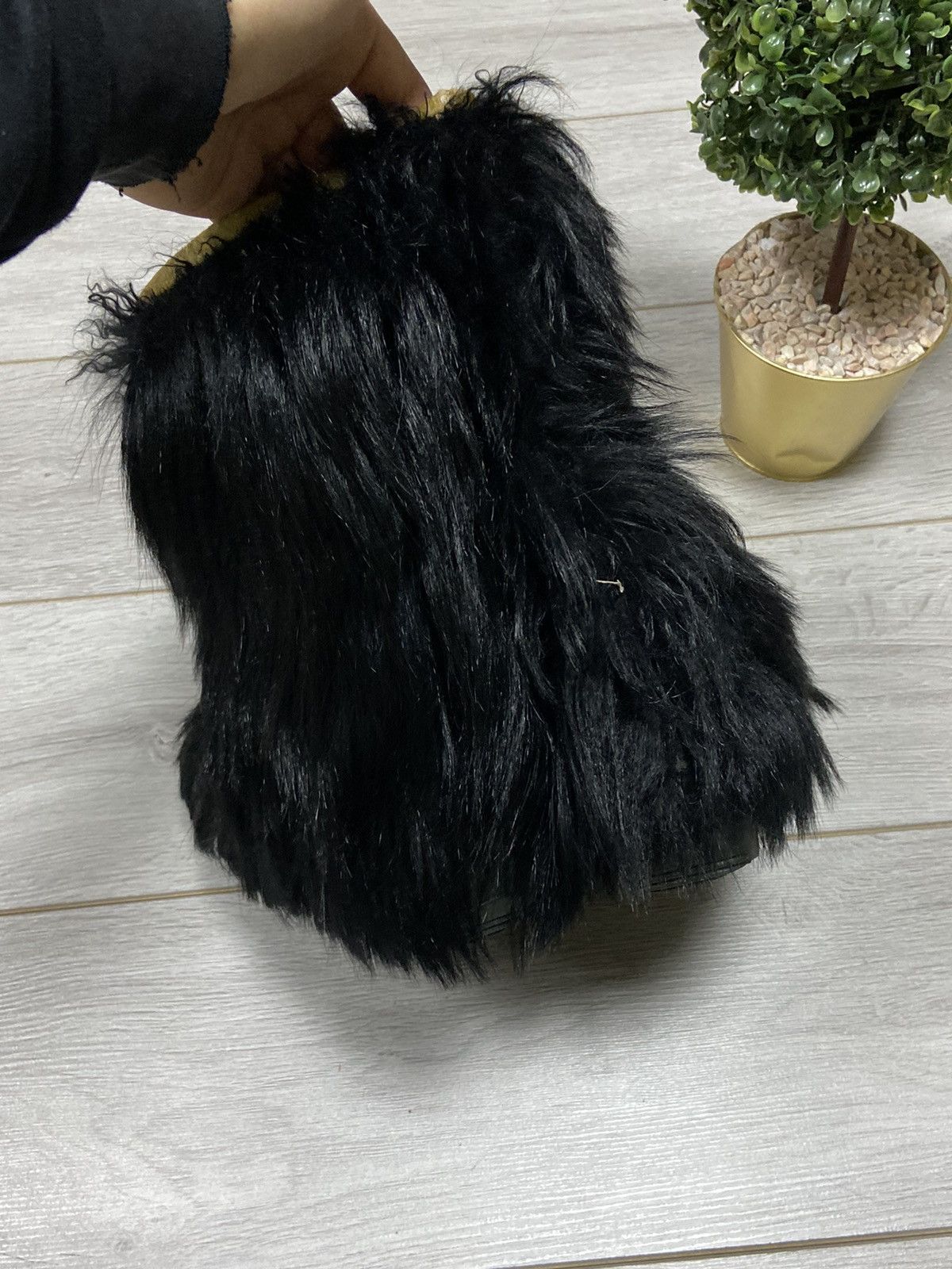 Vintage Yetty fur Italy high Y2K boots Size US 6.5 / IT 36.5 - 10 Thumbnail